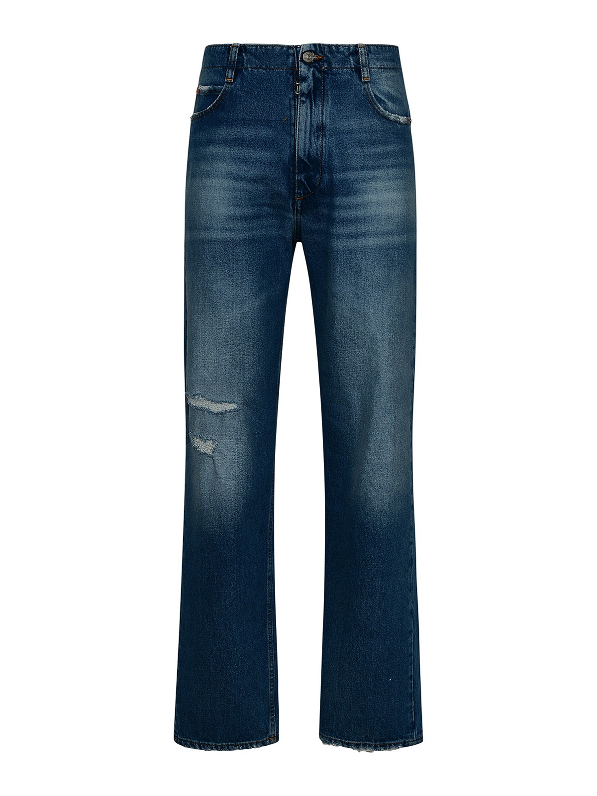 MM6 Maison Margiela ストレートジーンズ - ブルー