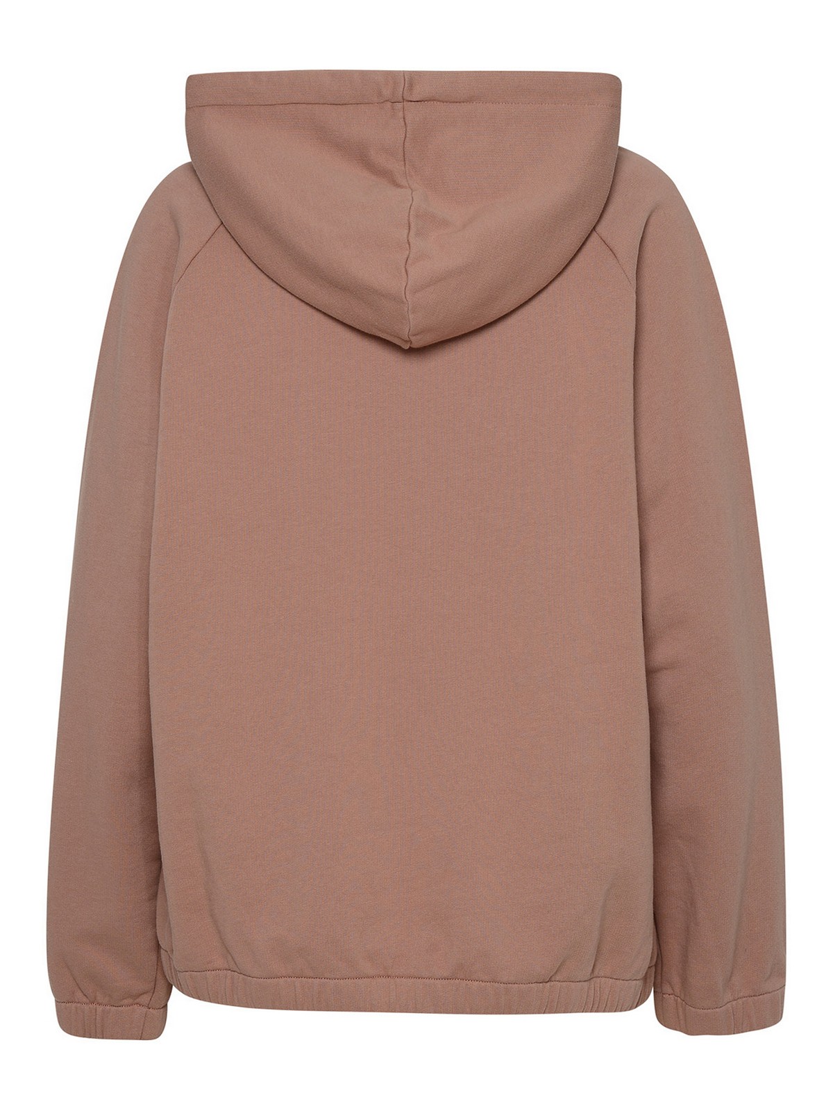 Shop Apc Nina Sweatshirt In Mauve Cotton In Pink