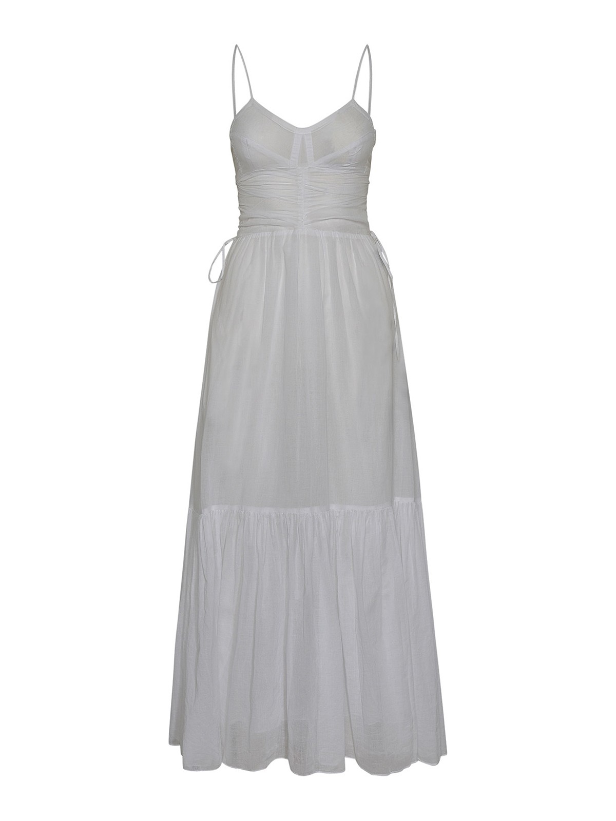 Isabel Marant White cotton dress - White|RO0001FAA1J03E20WH