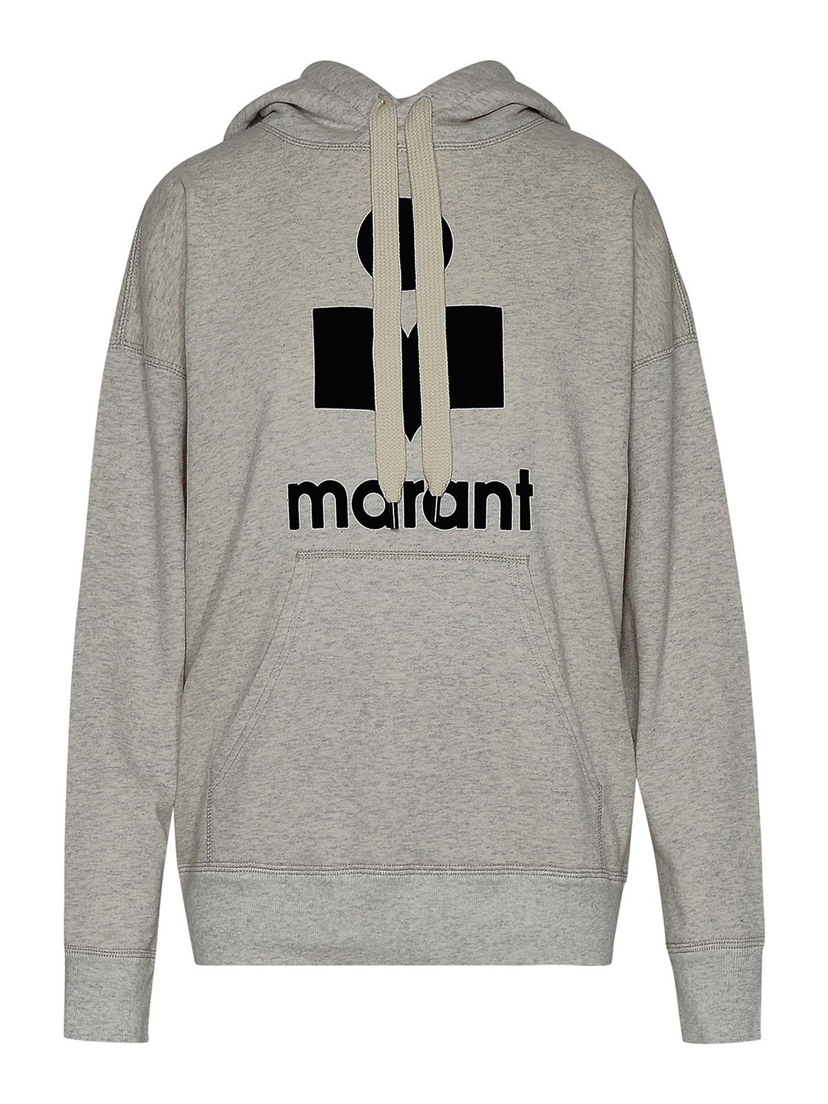 Isabel Marant Mansel Sweatshirt In Gray Cotton Blend In Grey