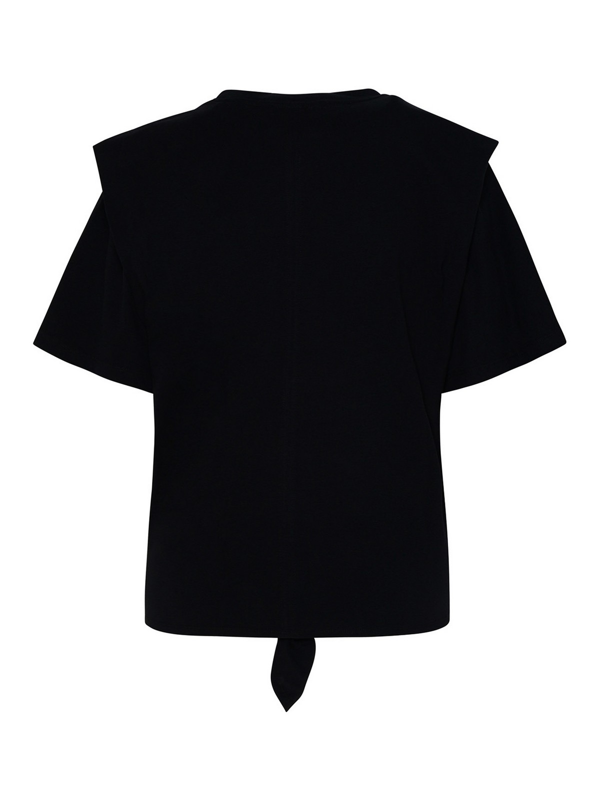 Shop Isabel Marant Zelikia T-shirt In Black Cotton