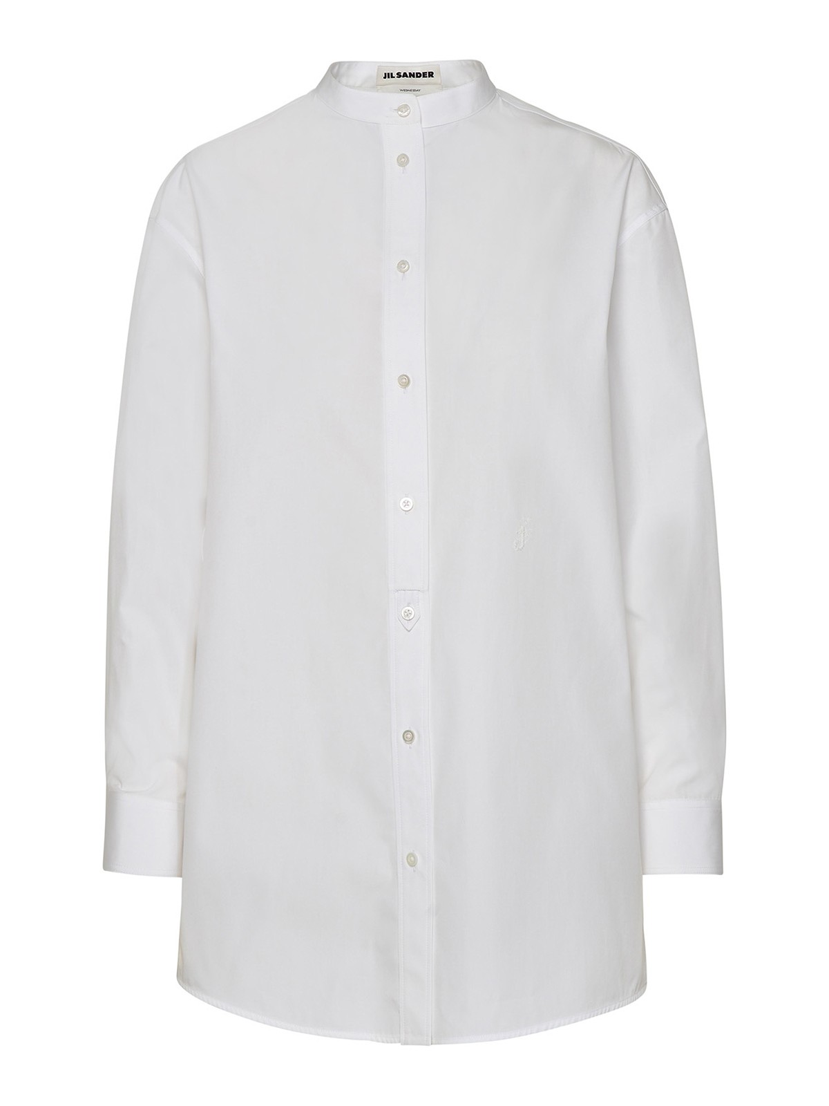 Shop Jil Sander Wednesday White Cotton Shirt In Blanco