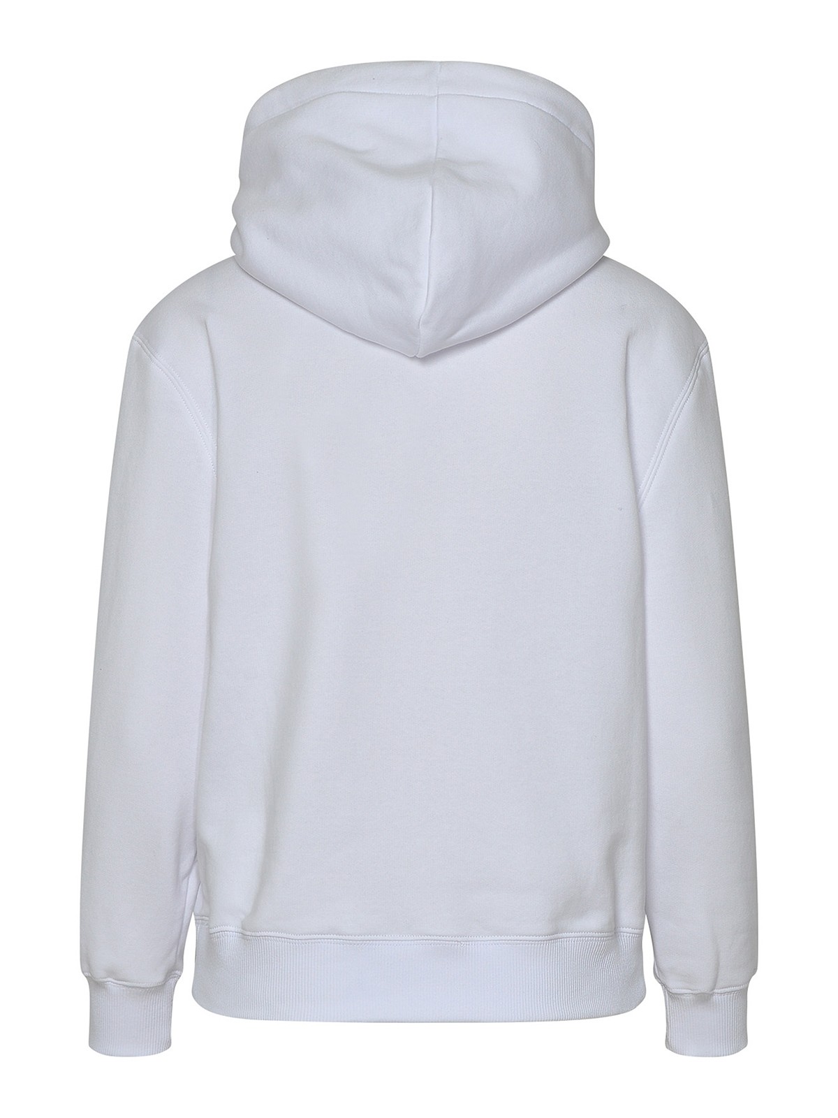 Shop Lanvin White Cotton Sweatshirt In Blanco