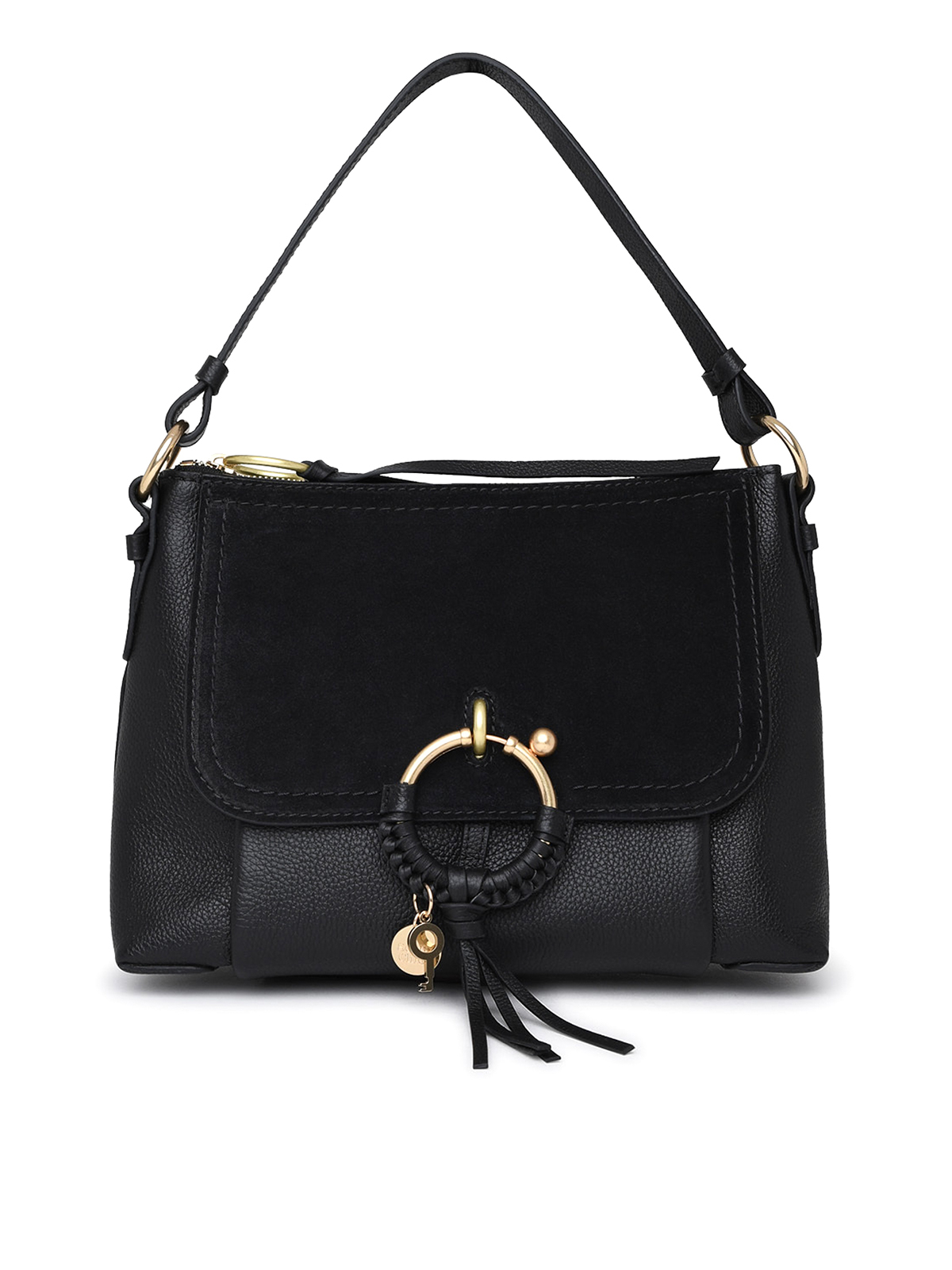 See by Chloé Small black leather Joan bag - Black|S17US910330001