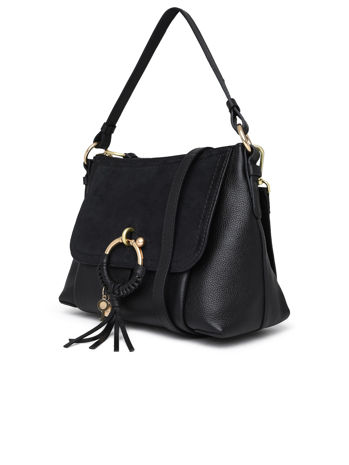 See by Chloé Small black leather Joan bag - Black|S17US910330001