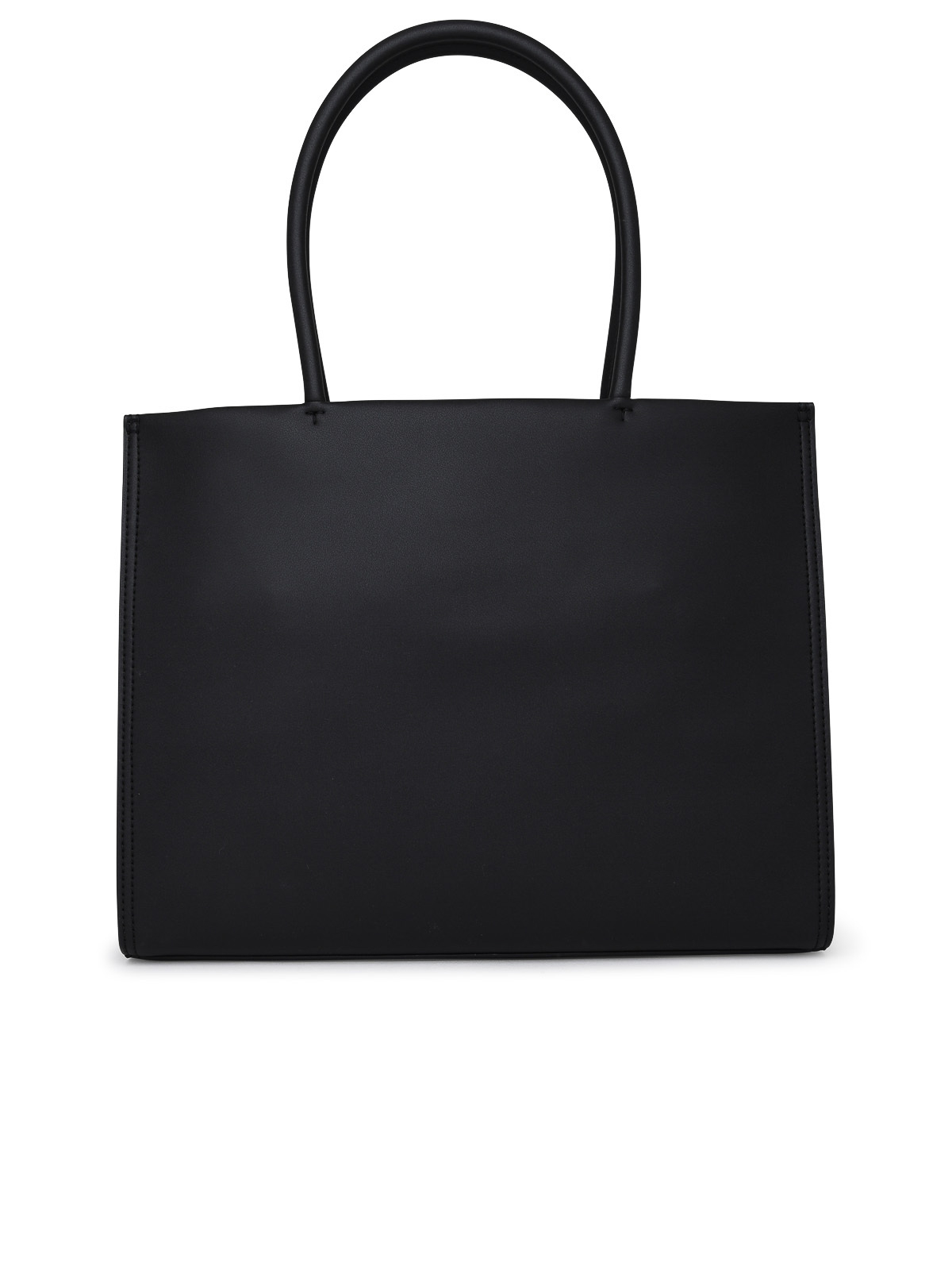 Shop Tory Burch Ella Tote Bag In Black Leather