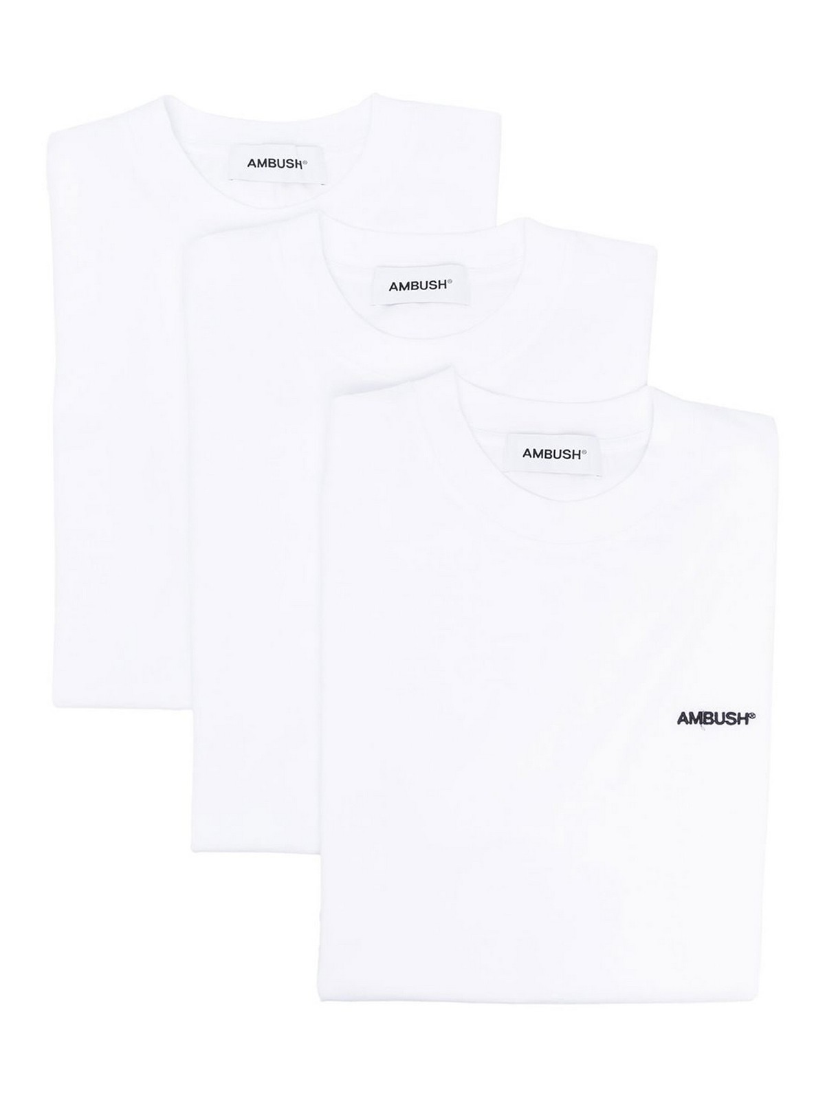 Shop Ambush Chest Logo-print Detail T-shirt In White