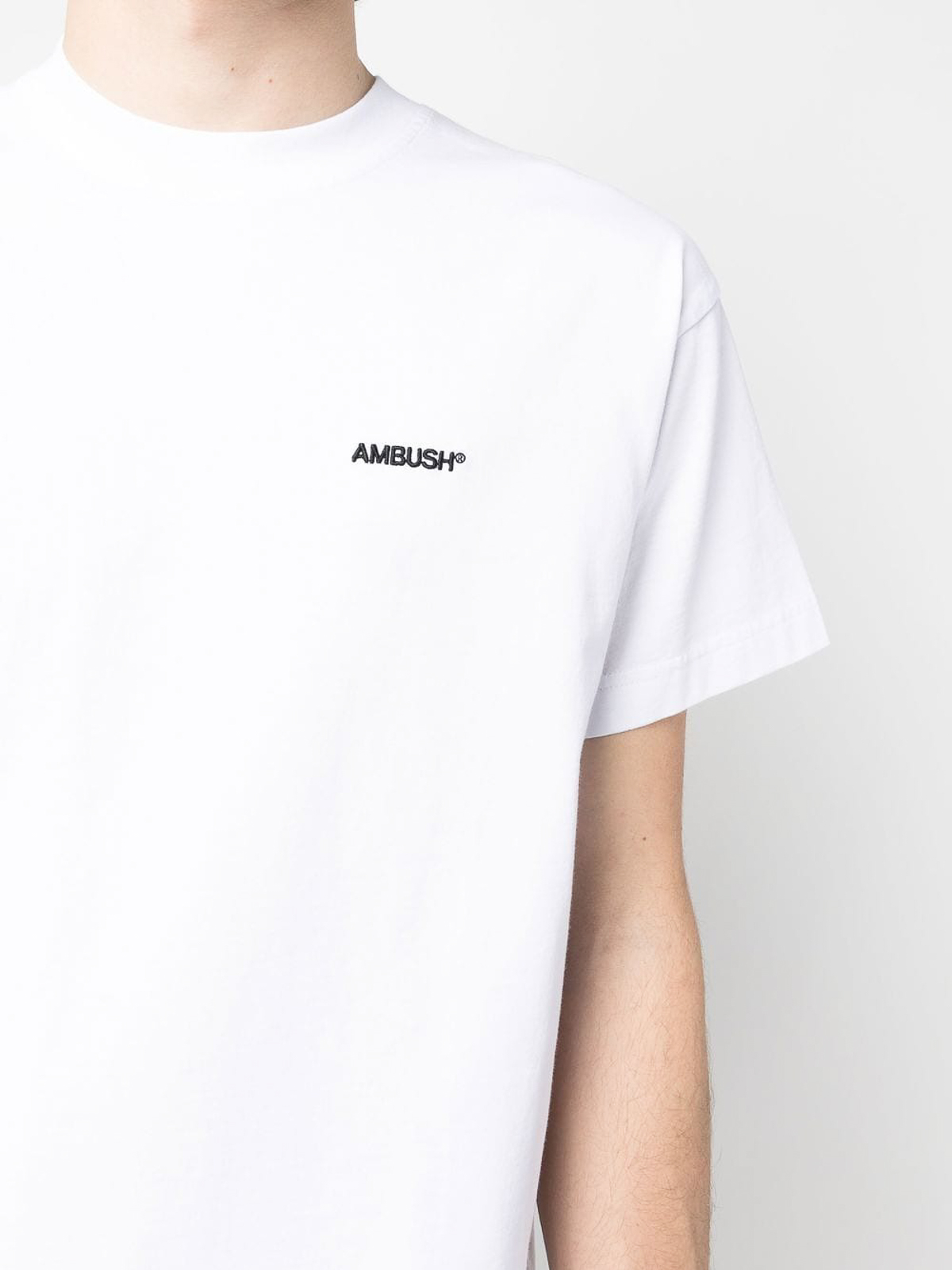 Shop Ambush Chest Logo-print Detail T-shirt In White