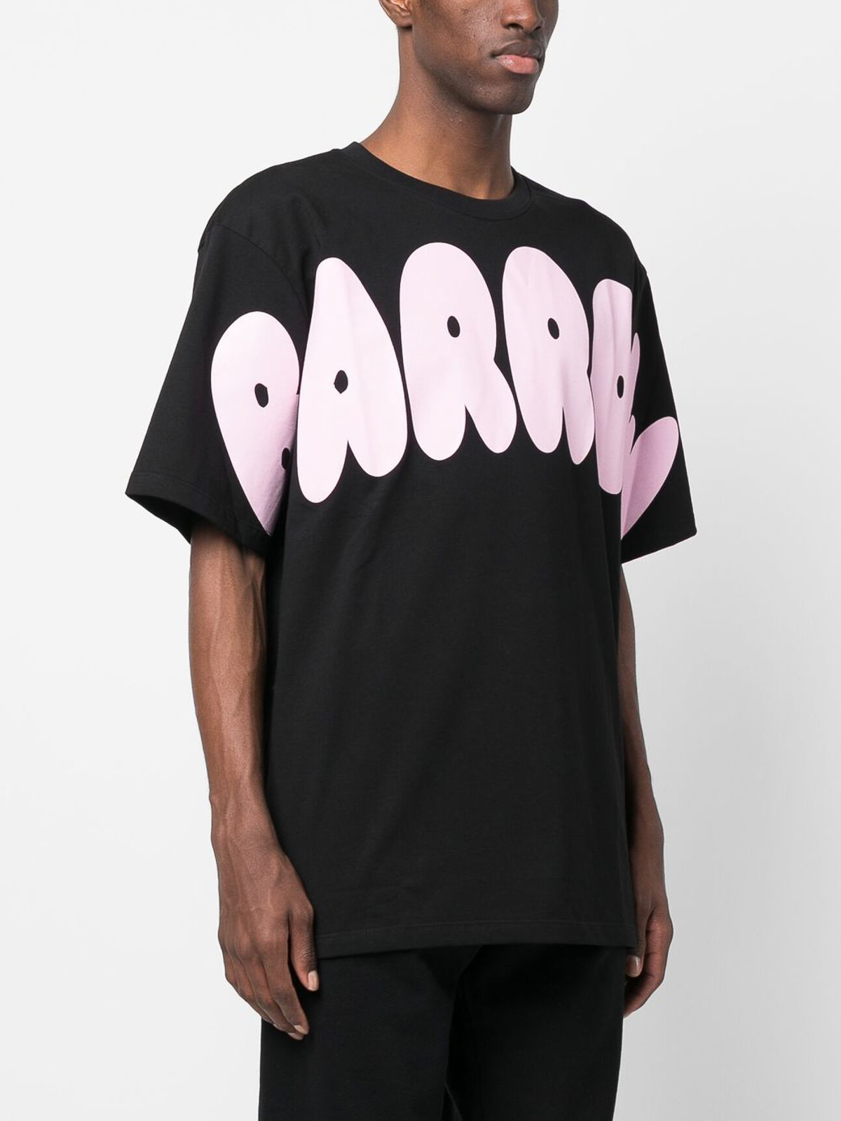 Tシャツ・カットソー BARROW Men T Shirts S5BWUATH058110 Black Barrow Logo-print cotton t-shirt - Black - Men | 034105110