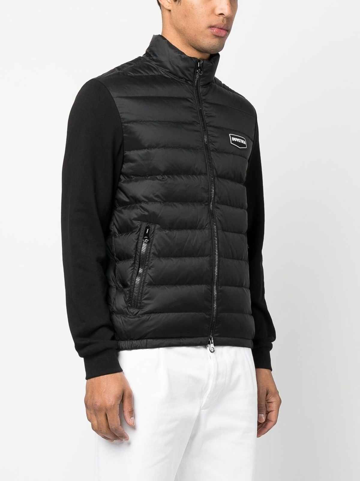 SUN　DUVETICA Duvetica Logo-patch padded zip-up jacket - Men|VUDJ91231K0001BKS