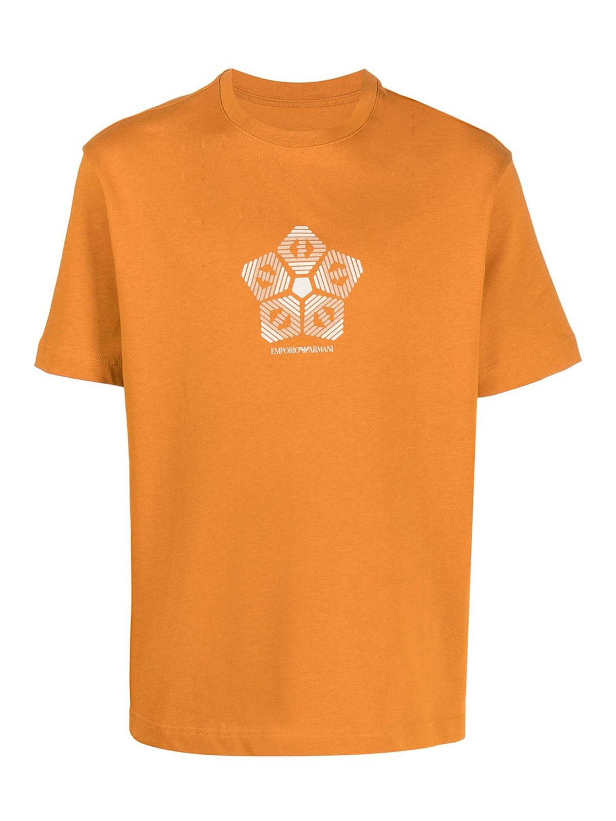 orange armani t shirt