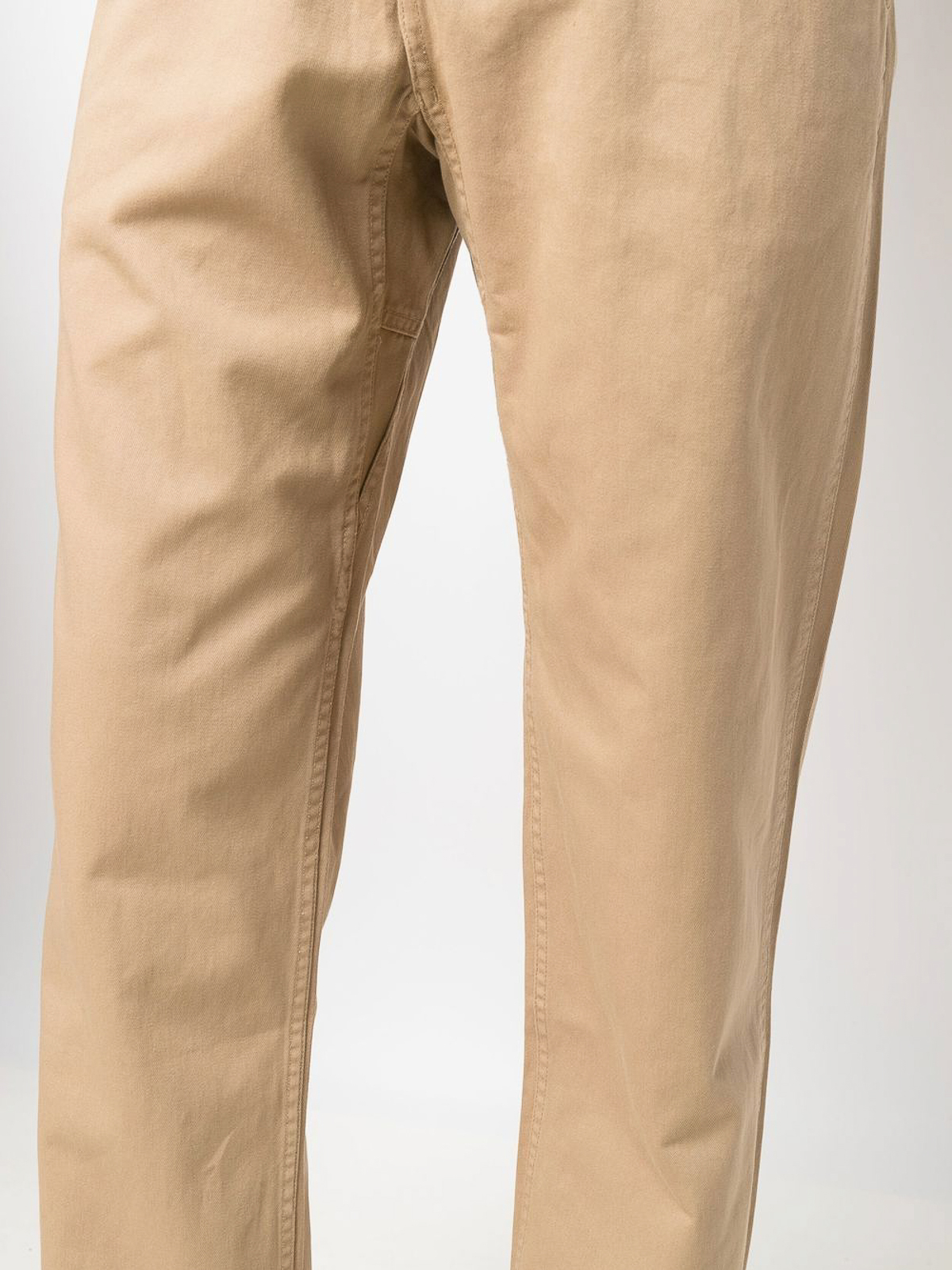 Shop Gramicci Belted-waist Straight-leg Trousers In Beige