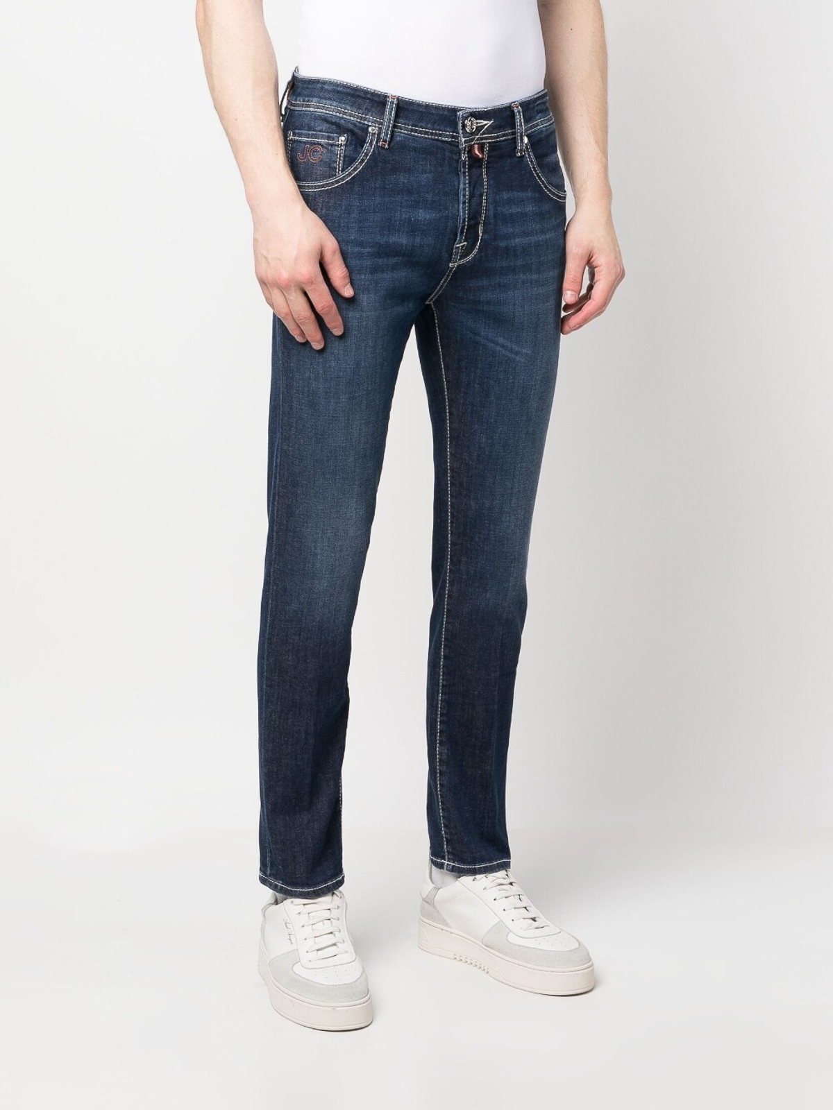 Straight leg jeans Jacob Cohen - Low-rise slim-fit jeans