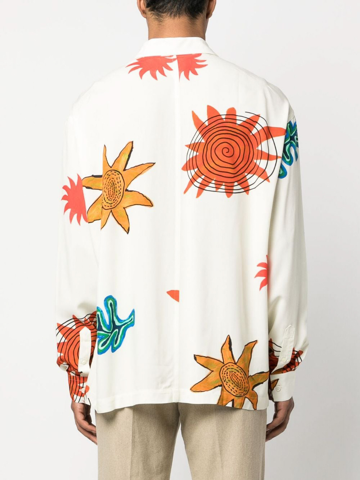 Jacquemus Graphic-print shirt - White - Men | 215SH0021002 Jacquemus Graphic-print shirt - White - Men | 215SH0021002