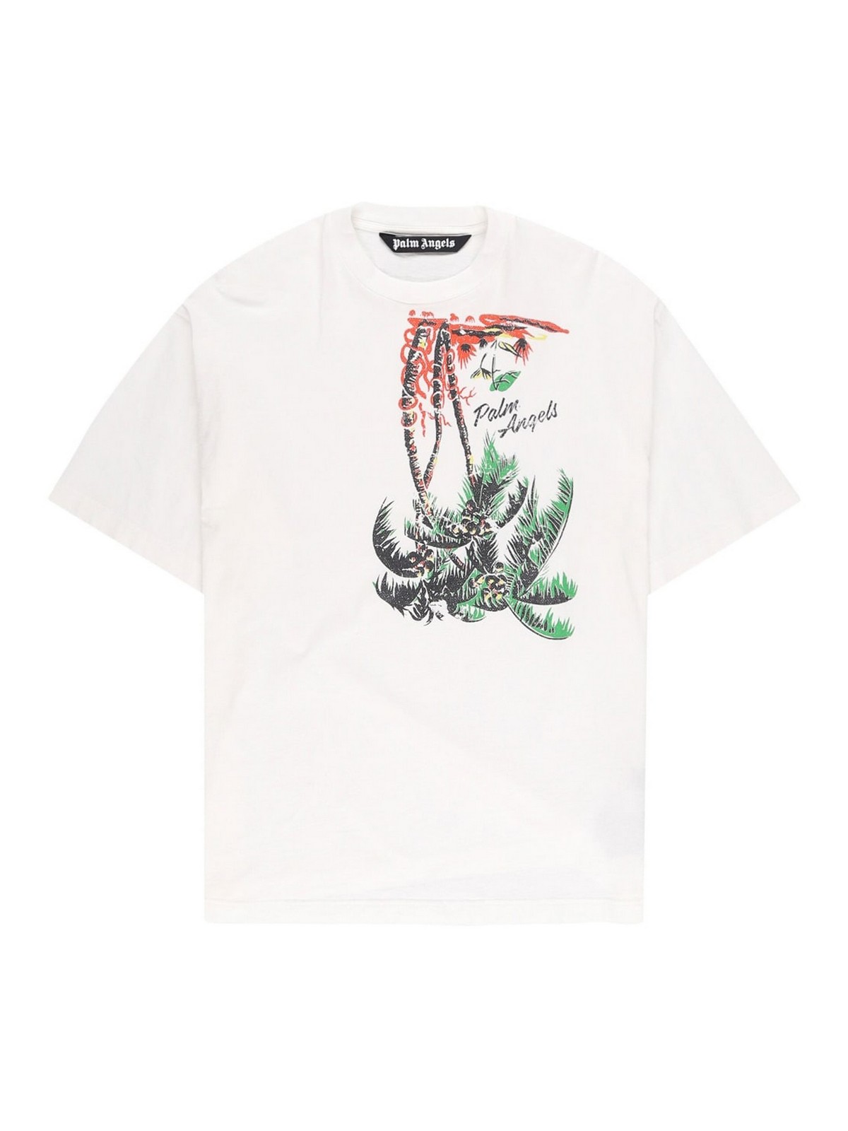 Palm Angels Tシャツ - 白 - ホワイト|PMAA066S23JER0030155