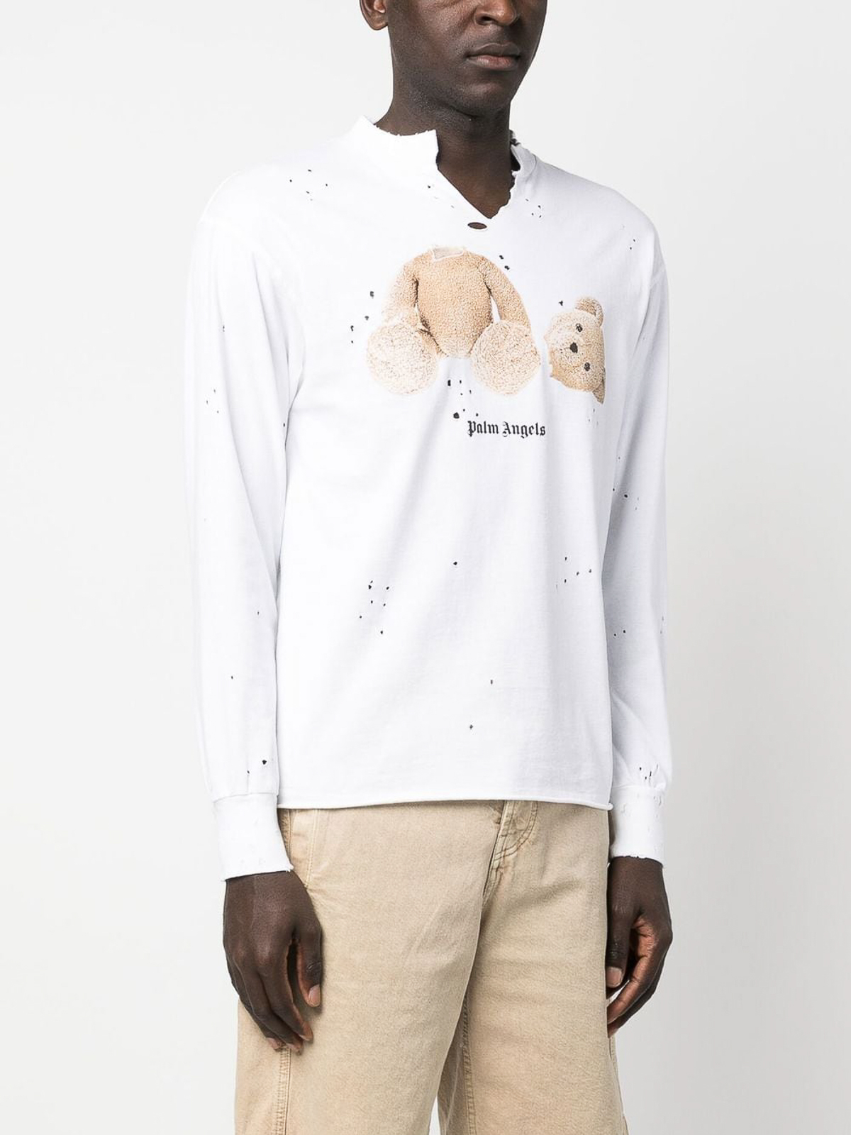 Palm Angels White Bear T-Shirt