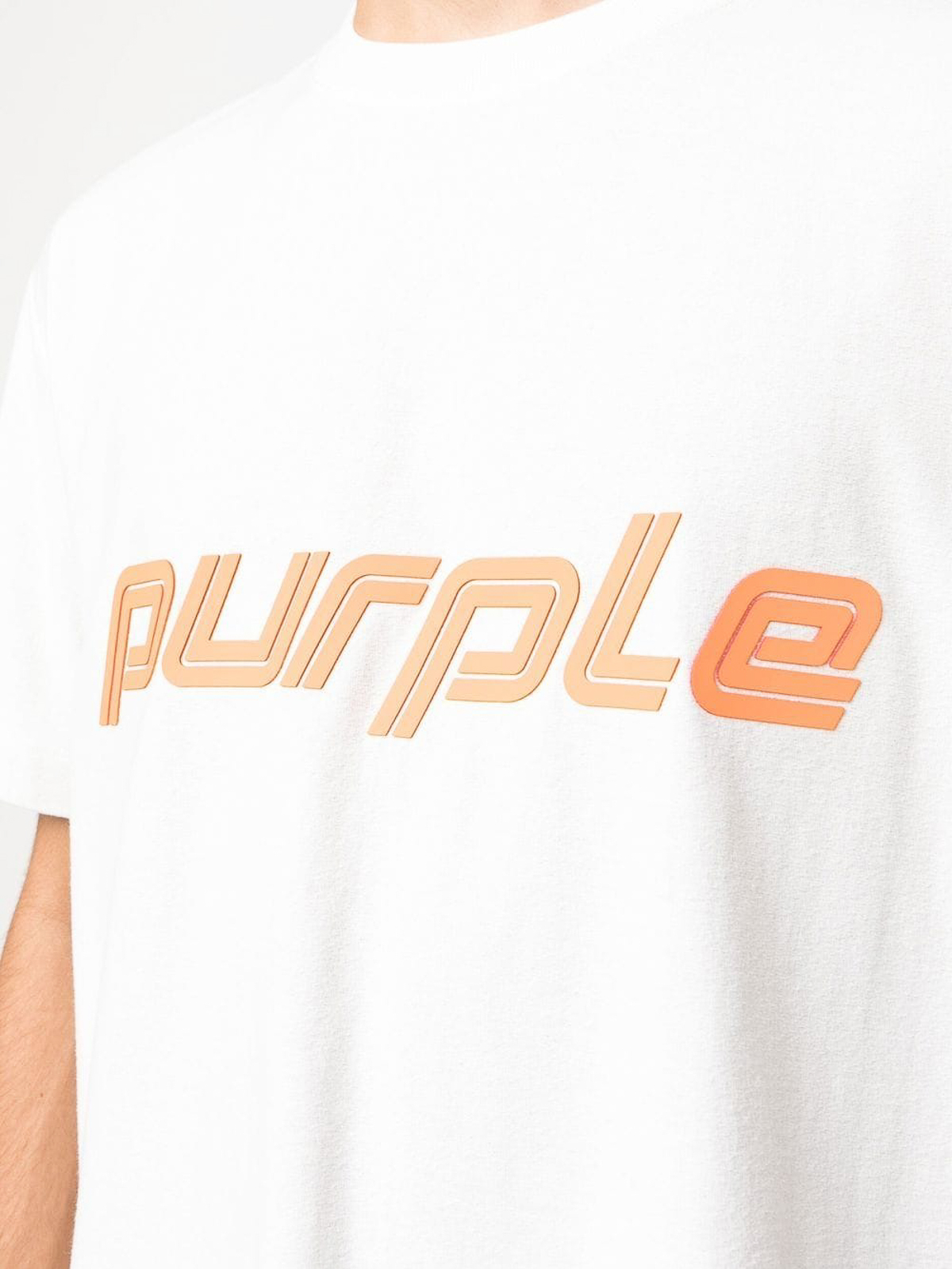 Purple Brand Tシャツ - 白 - ホワイト|PBP104JCMD | THEBS