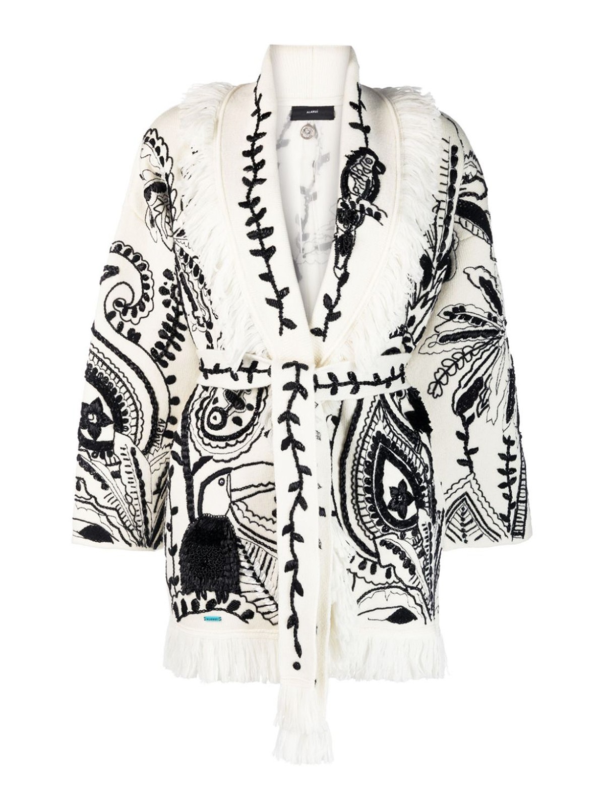 Alanui Explosion of nature cashmere cardigan