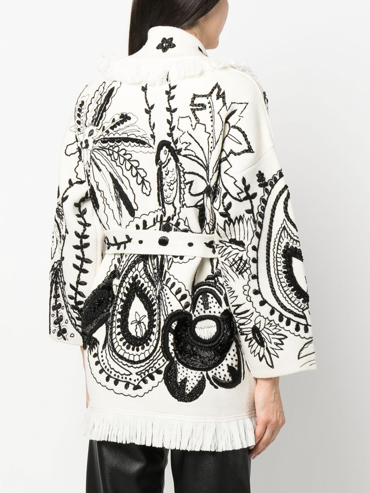 Alanui Explosion of nature cashmere cardigan