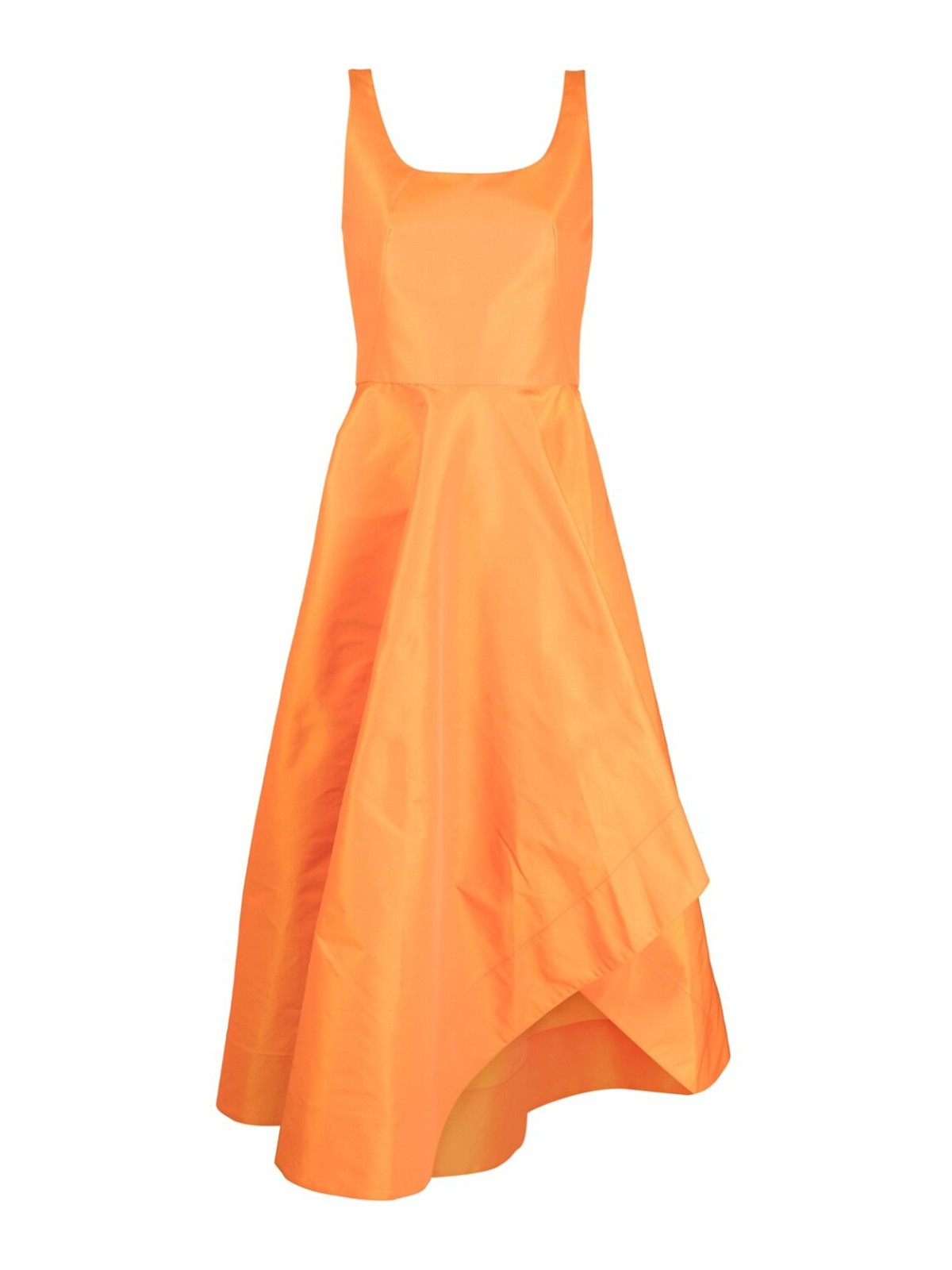 Shop Alexander Mcqueen Vestido Largo - Naranja In Orange