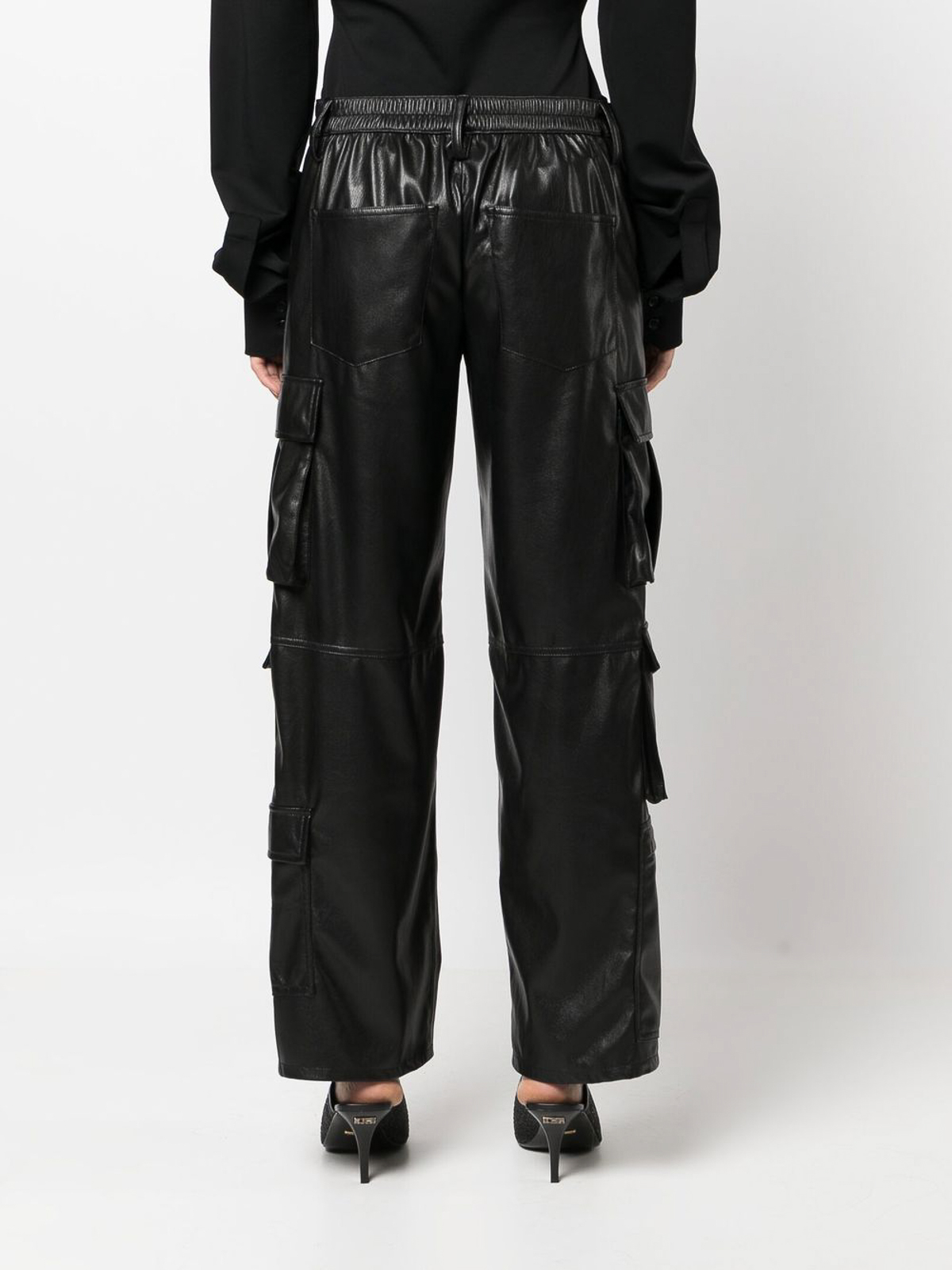 レザートラウザー Alice+Olivia - レザーパンツ - 黒 - CL000J16108 