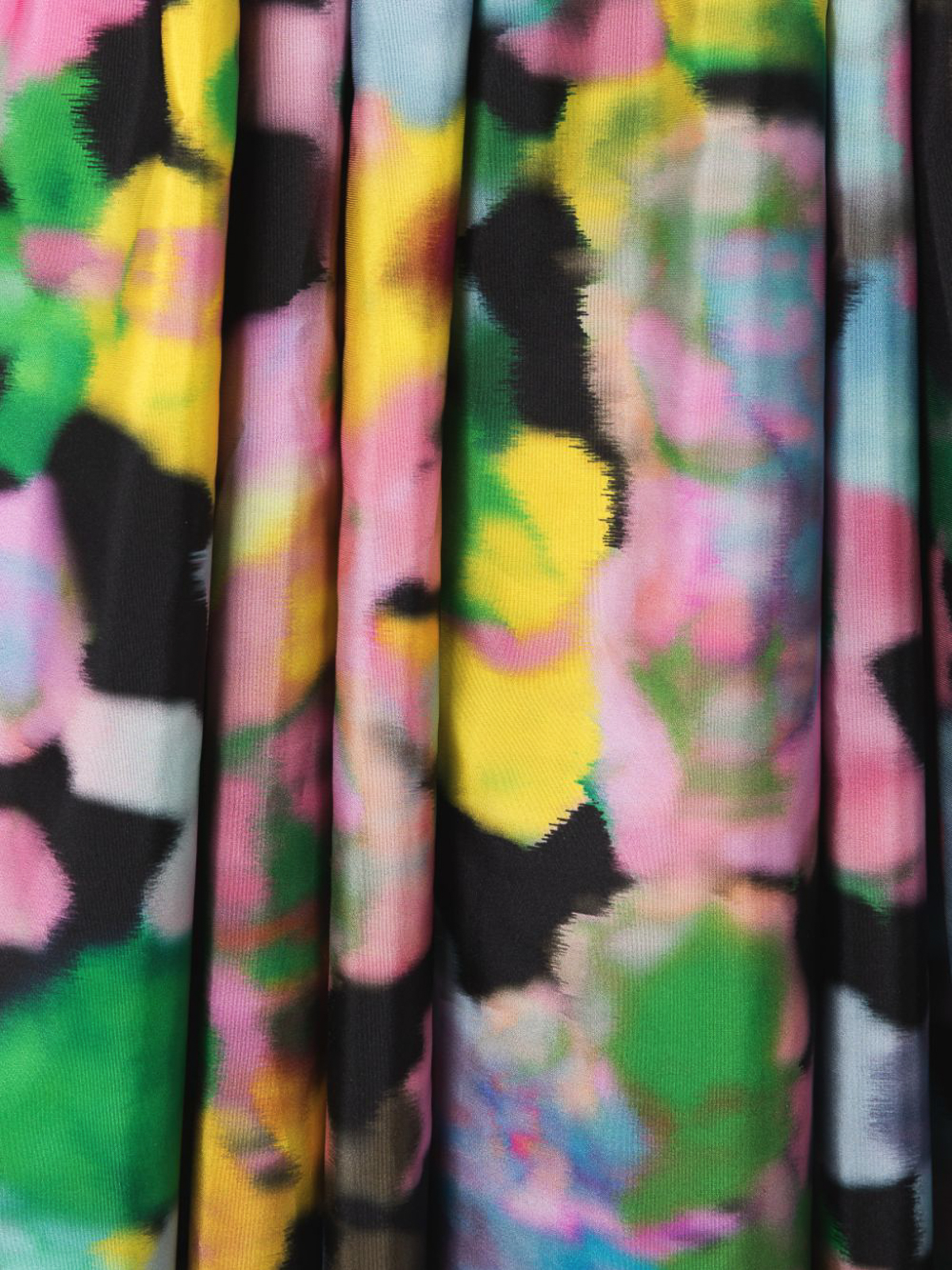 Shop Az Factory Off Shoulder Maxi Dress In Multicolor