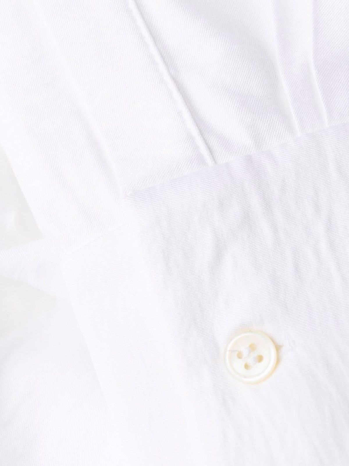 Shop Jacquemus Bahia Knotted Shirt Minidress In White