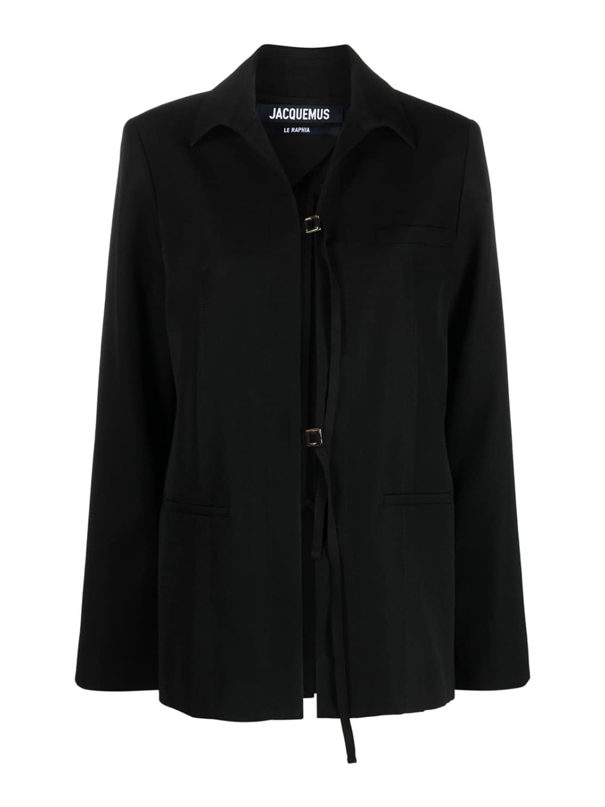 JACQUEMUS｜JACKETS (La veste Amaro (231JA023 1333 990)) Jacquemus Ladies Dark Brown La Veste Amaro Jacket, Brand