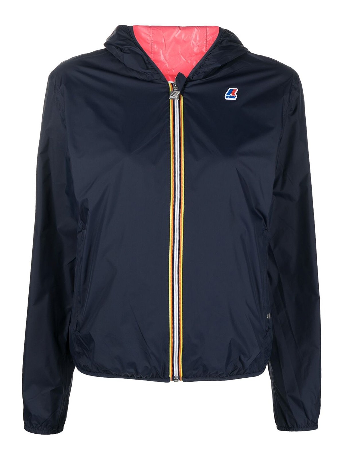 K-way Lily Plus.2 Double Jacket In Blue