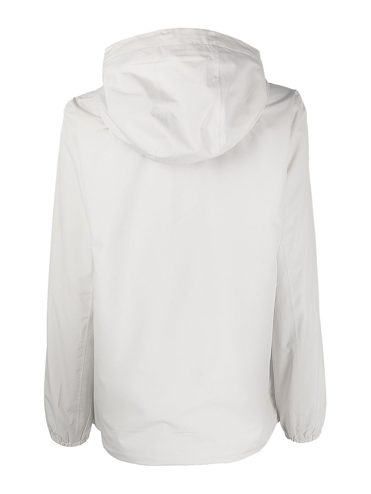 Shop K-way Marguerite Stretch Poly Jersey Jacket In White