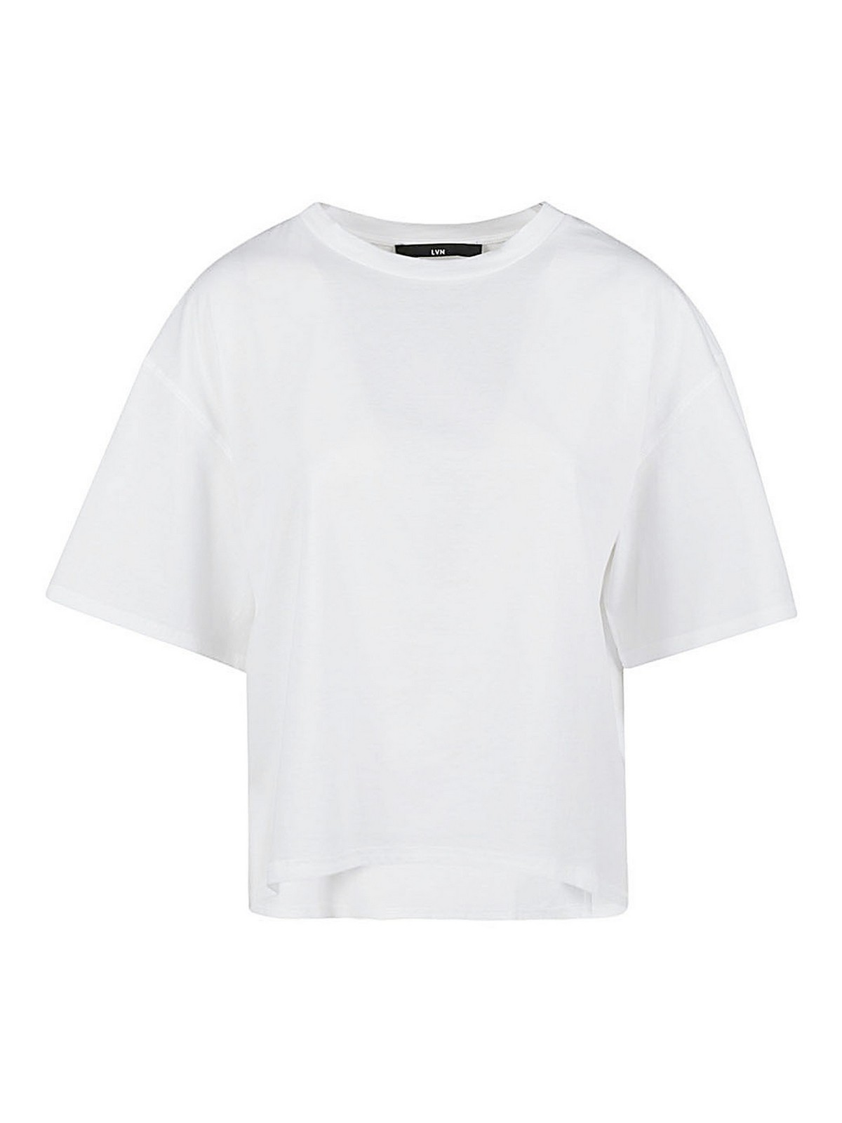 Liviana Conti Oversized Cotton T-shirt In White