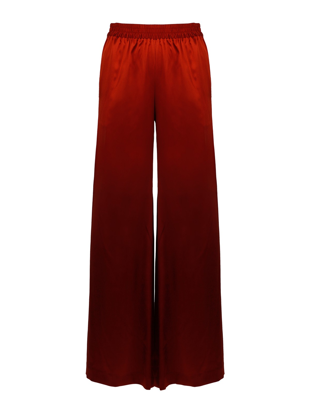 Gianluca Capannolo Antonia Wide Palazzo Trousers In Red