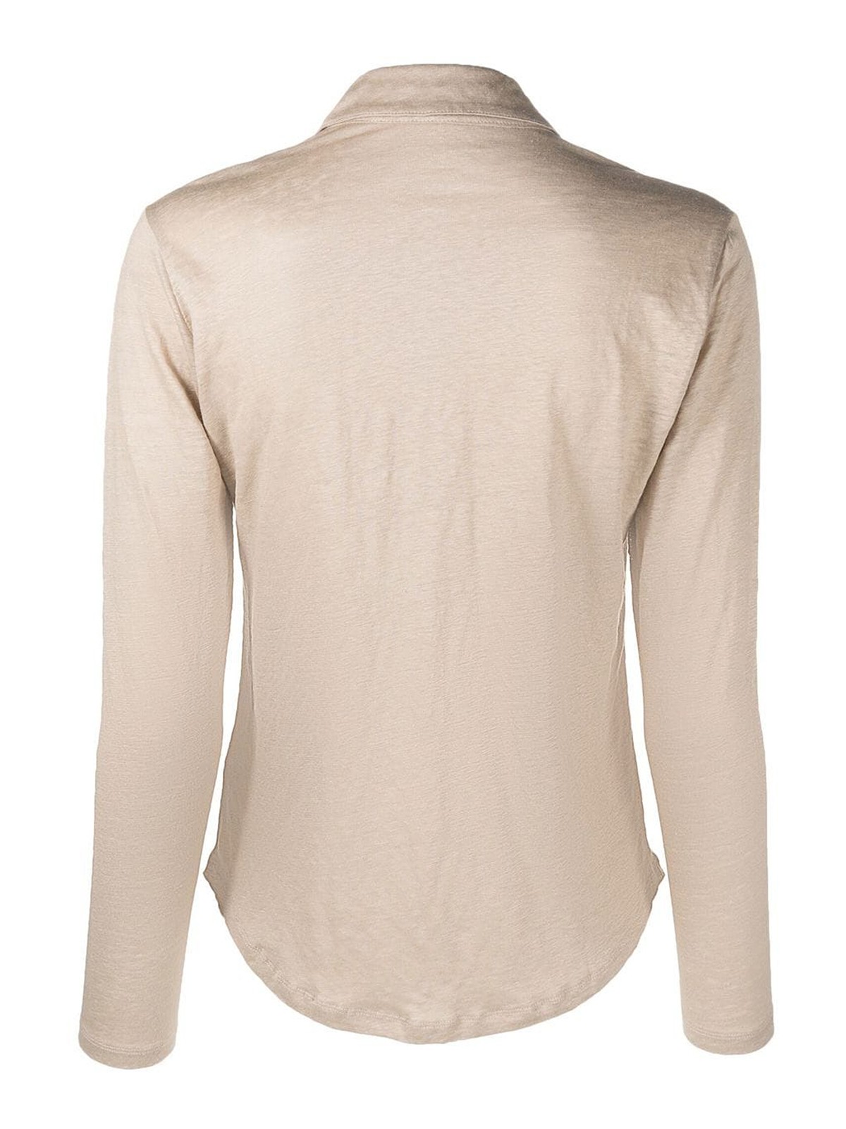 Shirts Majestic Filatures - Linen blend shirt - M011FCH032CHEMISE677
