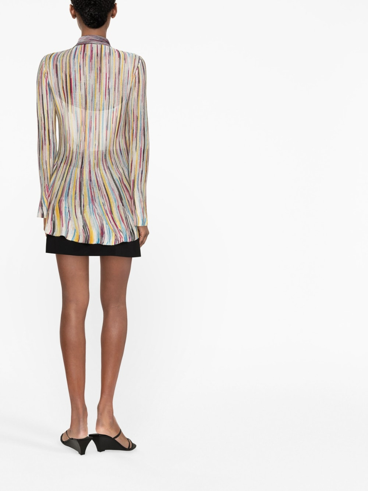 Shop Missoni Striped Shirt In Multicolour