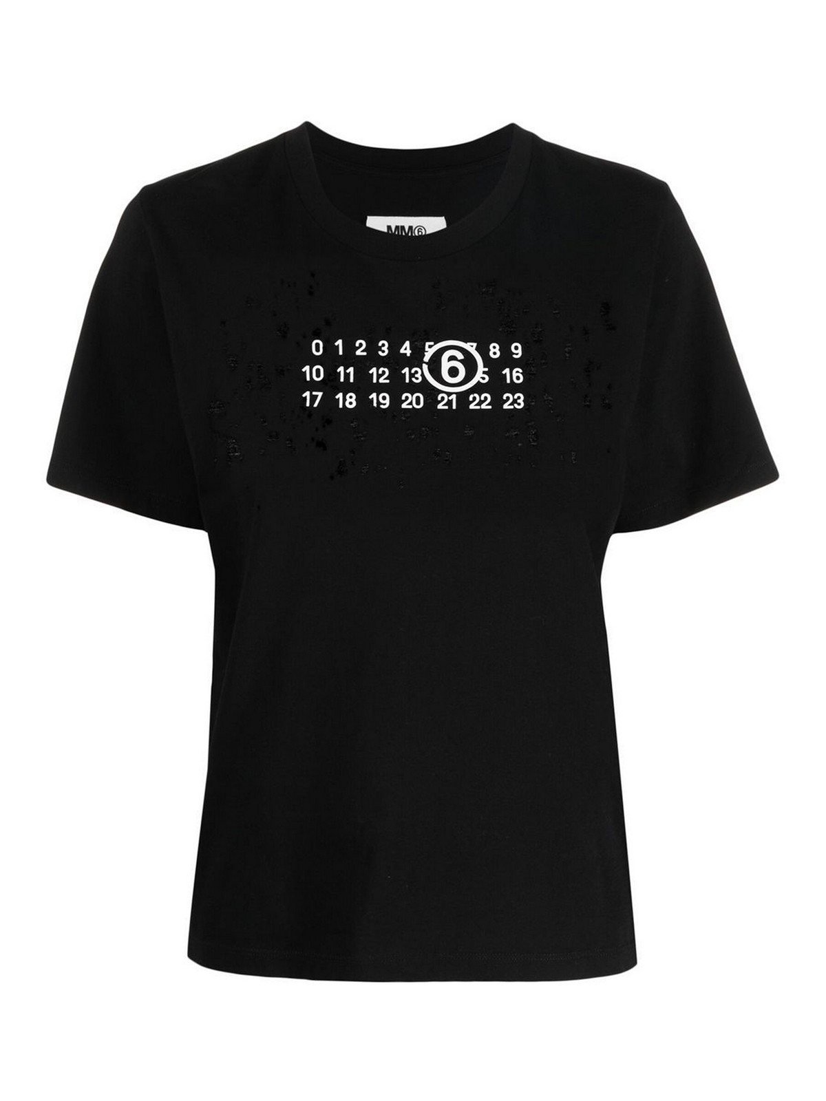 T-shirts MM6 Maison Margiela - Printed cotton T-shirt