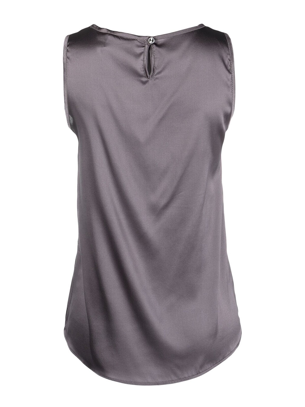 Shop Snobby Sheep Top - Gris In Grey