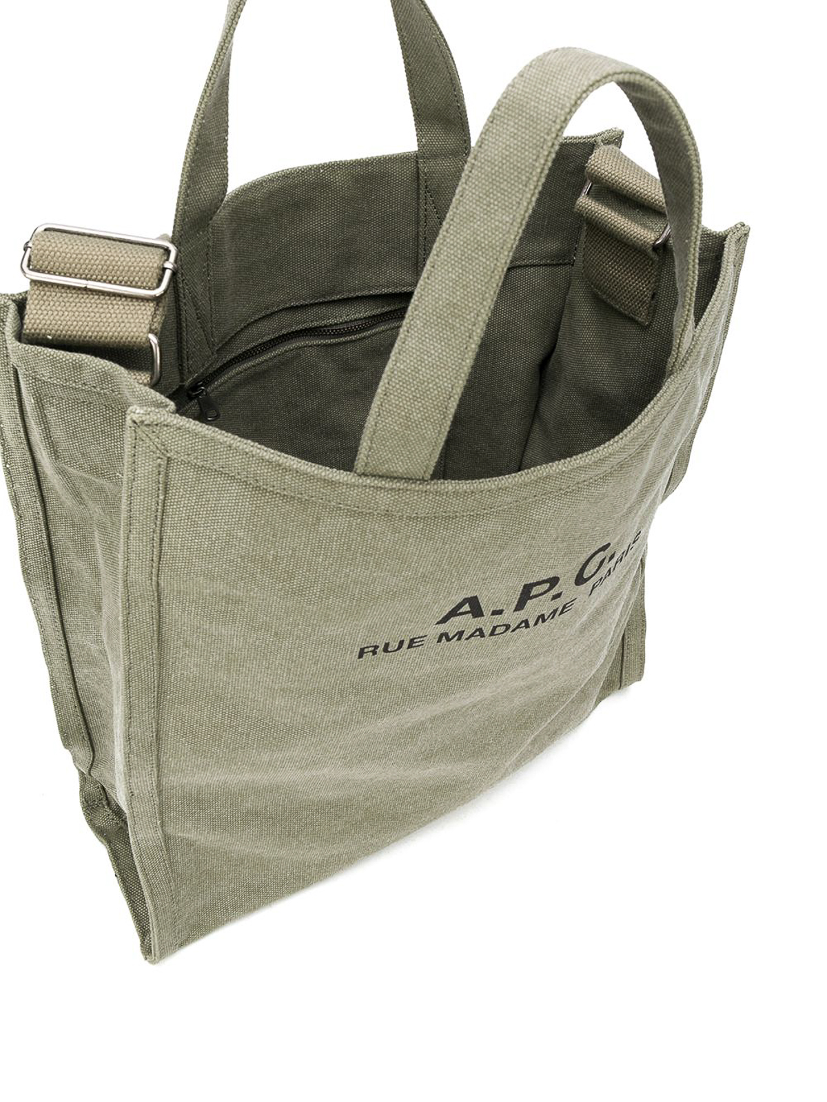 A.P.C. Recuperation Heavy Canvas Tote Bag