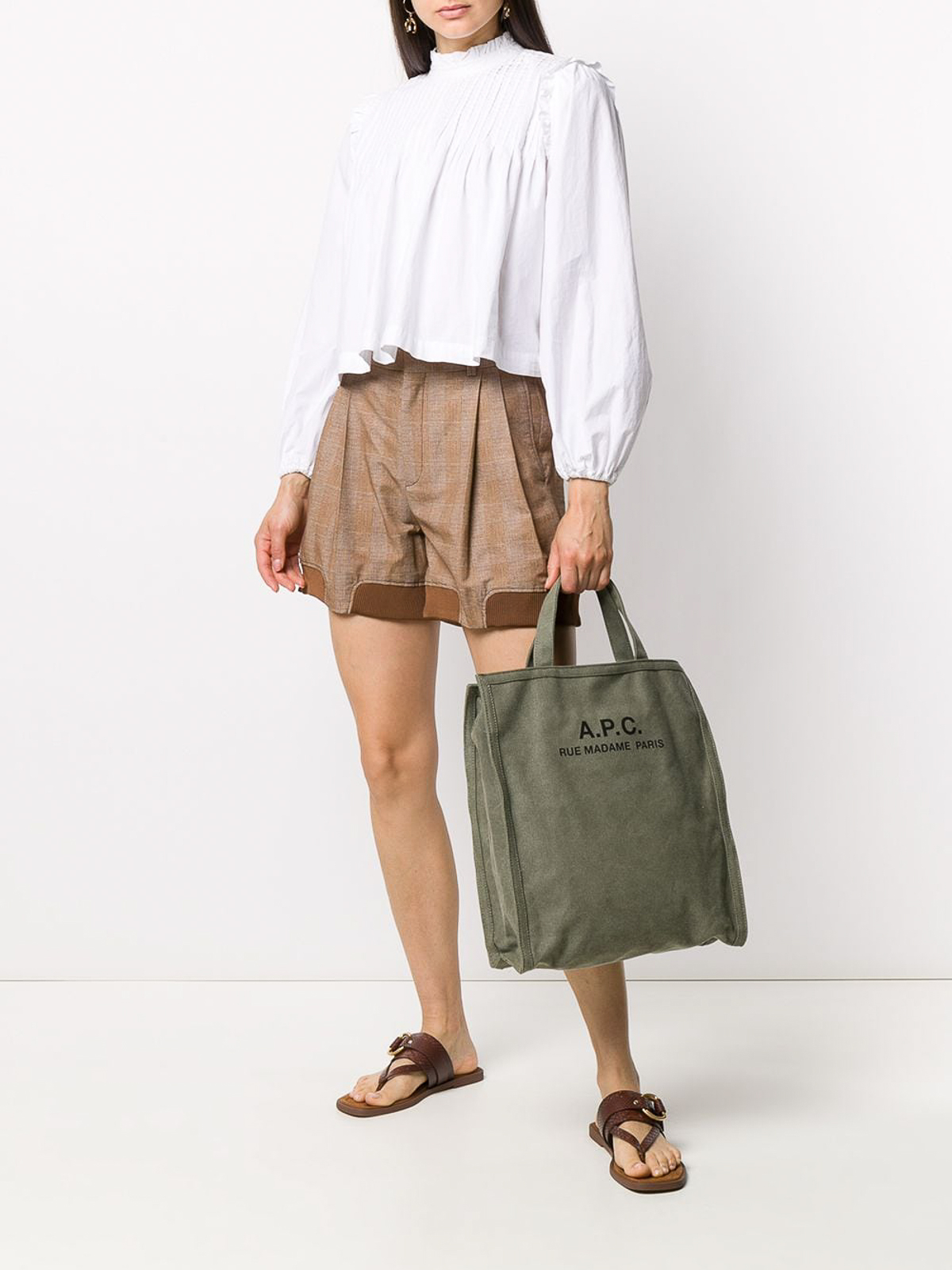 A.P.C. Recuperation Heavy Canvas Tote Bag