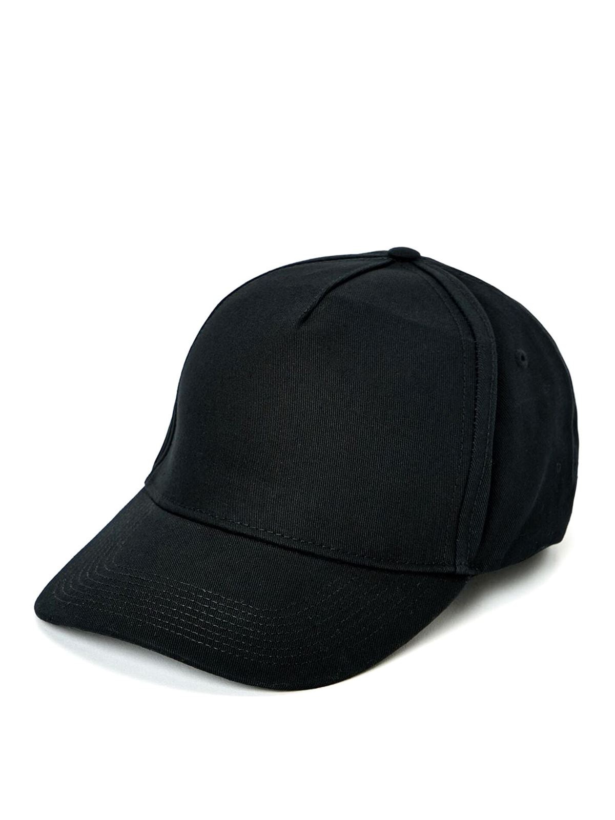 Palm Angels Back logo baseball cap - Black