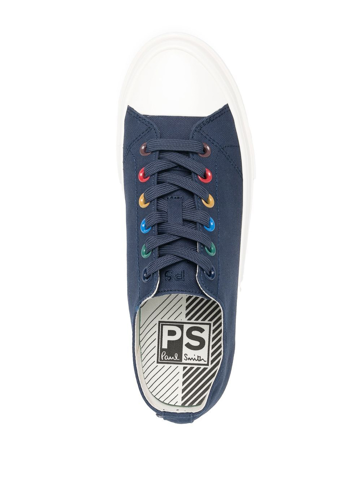 Shop Paul Smith Low-top Sneakers In Blue