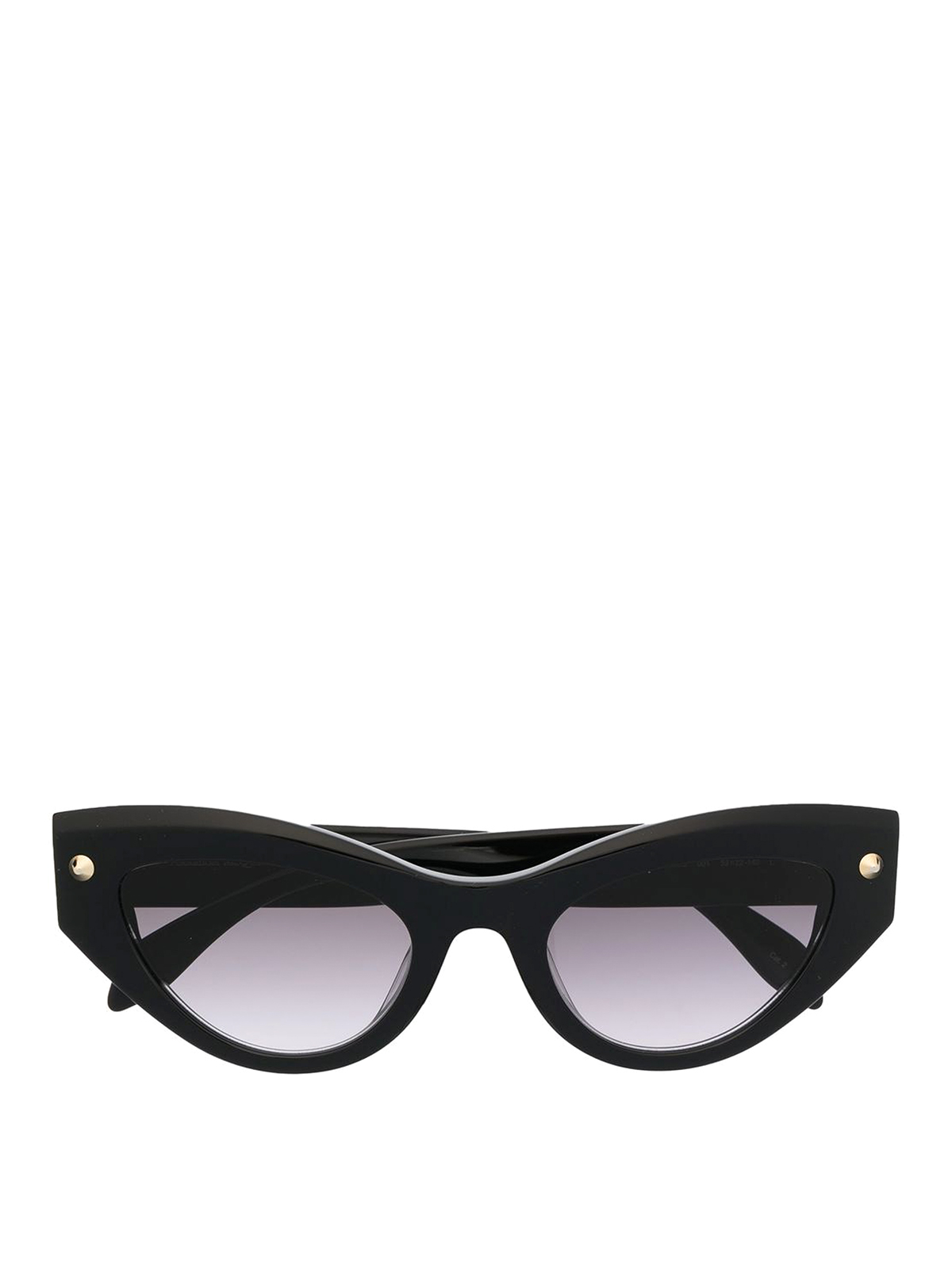 Alexander Mcqueen Cat-eye Frame Sunglasses In Black