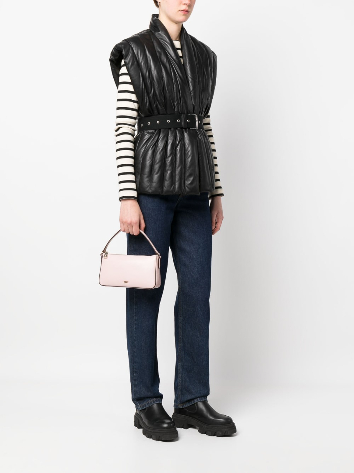 Dkny Bryant leather crossbody bag - Pink|R24E3A90BRYANTLOT
