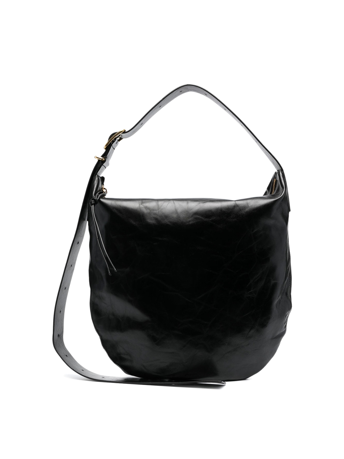 Jil Sander Moon shape shoulder bag - Black | J08ZH0005P5633001 Jil Sander Moon shape shoulder bag - Black | J08ZH0005P5633001