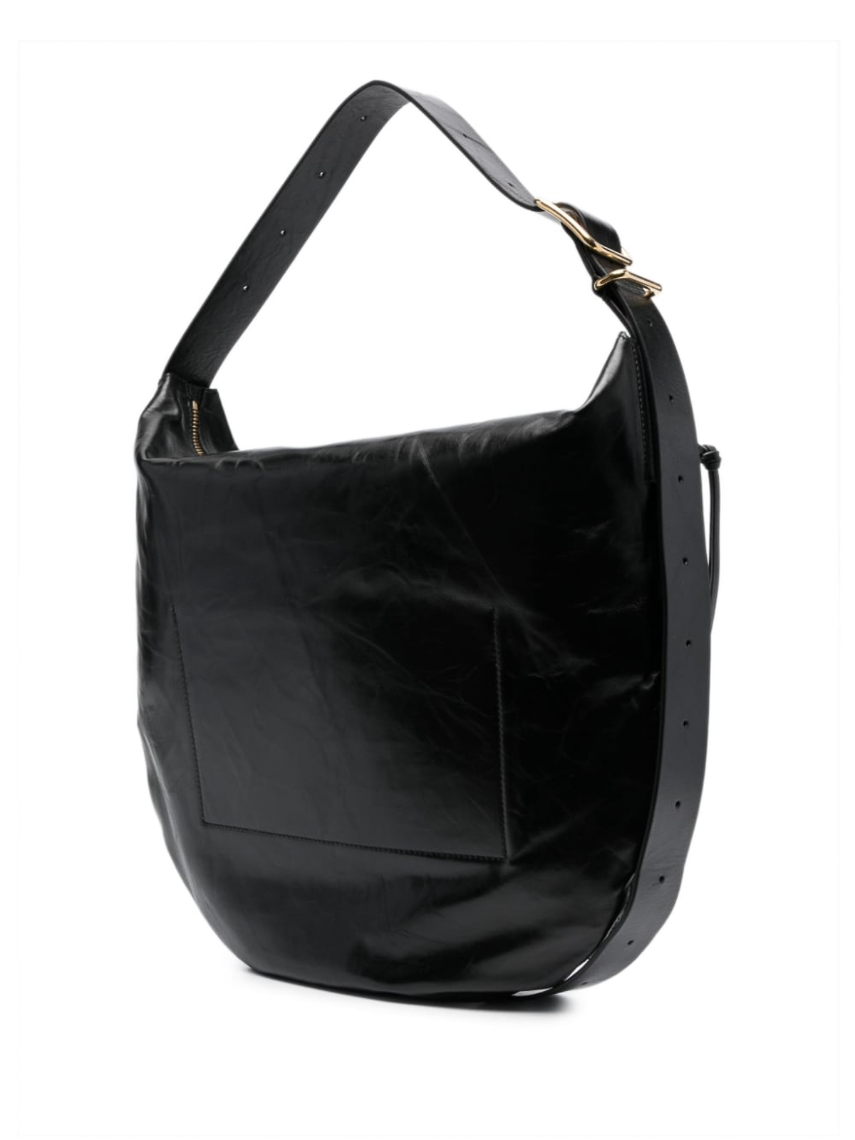 Jil Sander Moon shape shoulder bag - Black | J08ZH0005P5633001