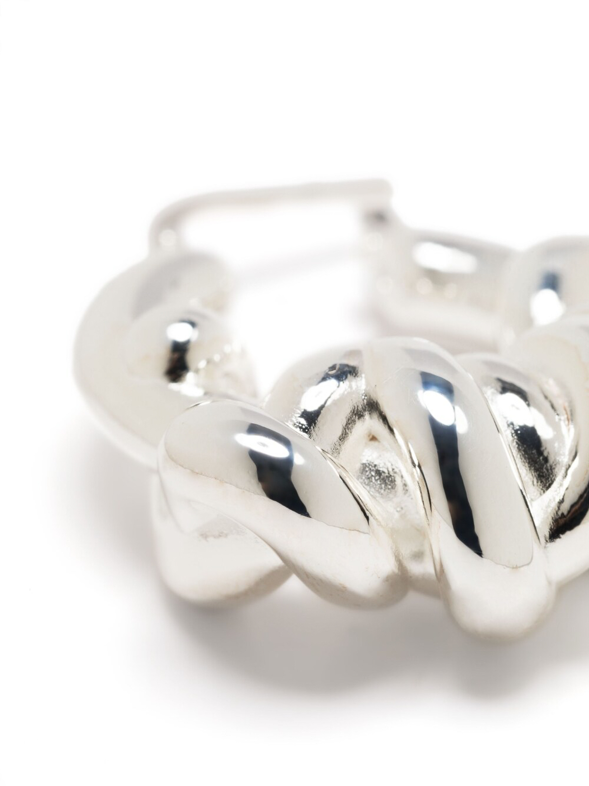 アレクサンダー・M 白シャツ Silver Colored Earring Wit 関送無 Paparazzi ♥ Tick, Tick, Boom! - Silver ♥ Earrings