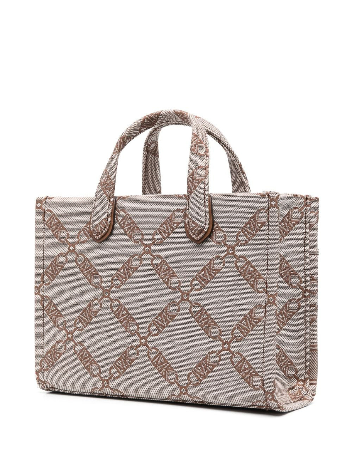 Totes bags Michael Michael Kors - Gigi small logo jacquard messenger bag -  30S3S3GM5J006