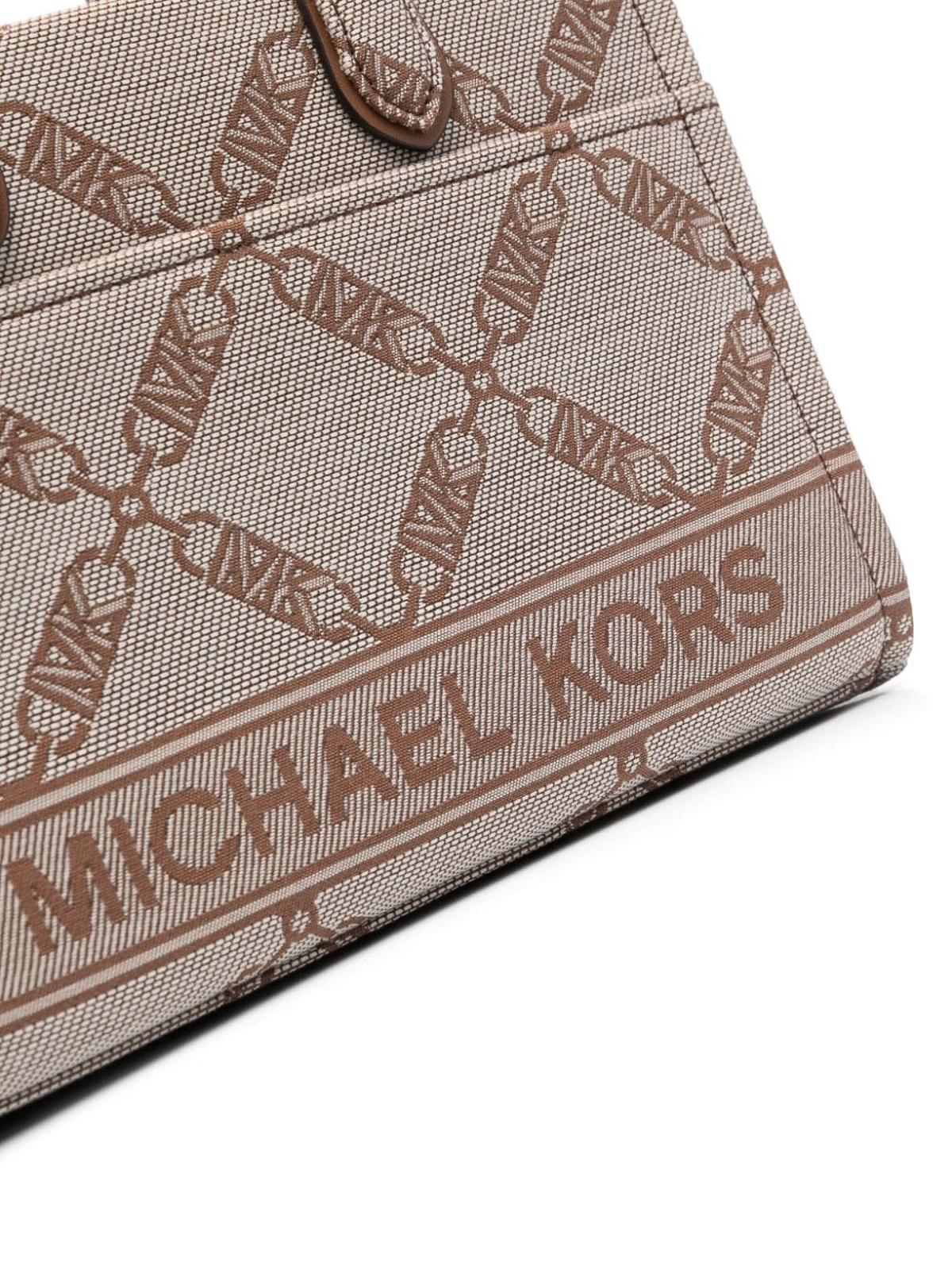 Totes bags Michael Michael Kors - Gigi small logo jacquard messenger bag -  30S3S3GM5J006