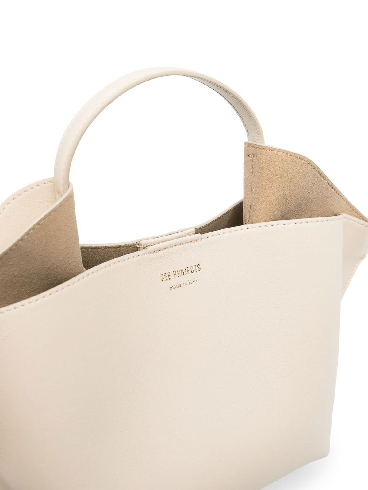 Totes bags Ree Projects Ann leather mini tote bag ANNMINIBEIGE