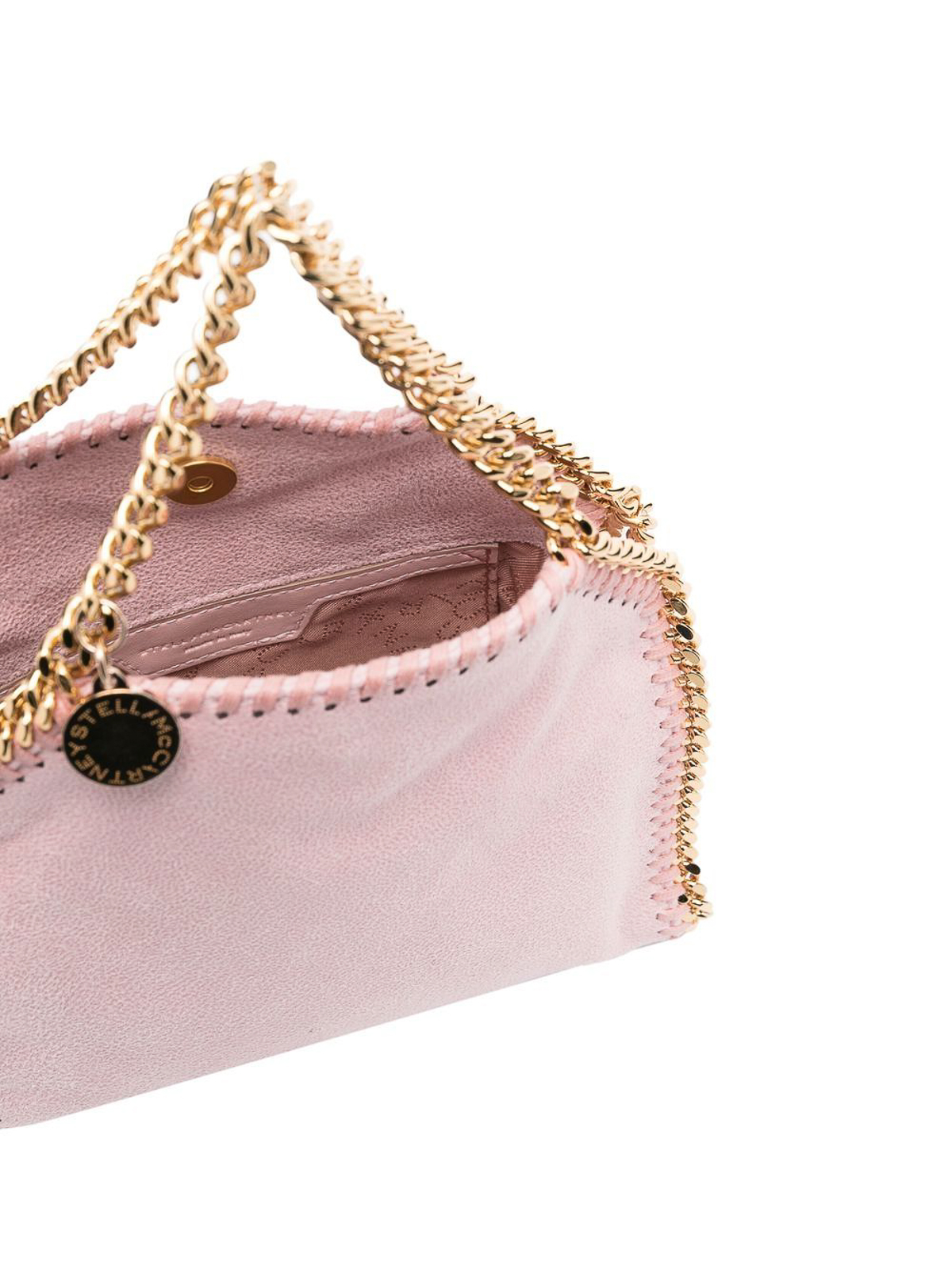 Falabella Mini Embellished Shoulder Bag in Pink - Stella Mc