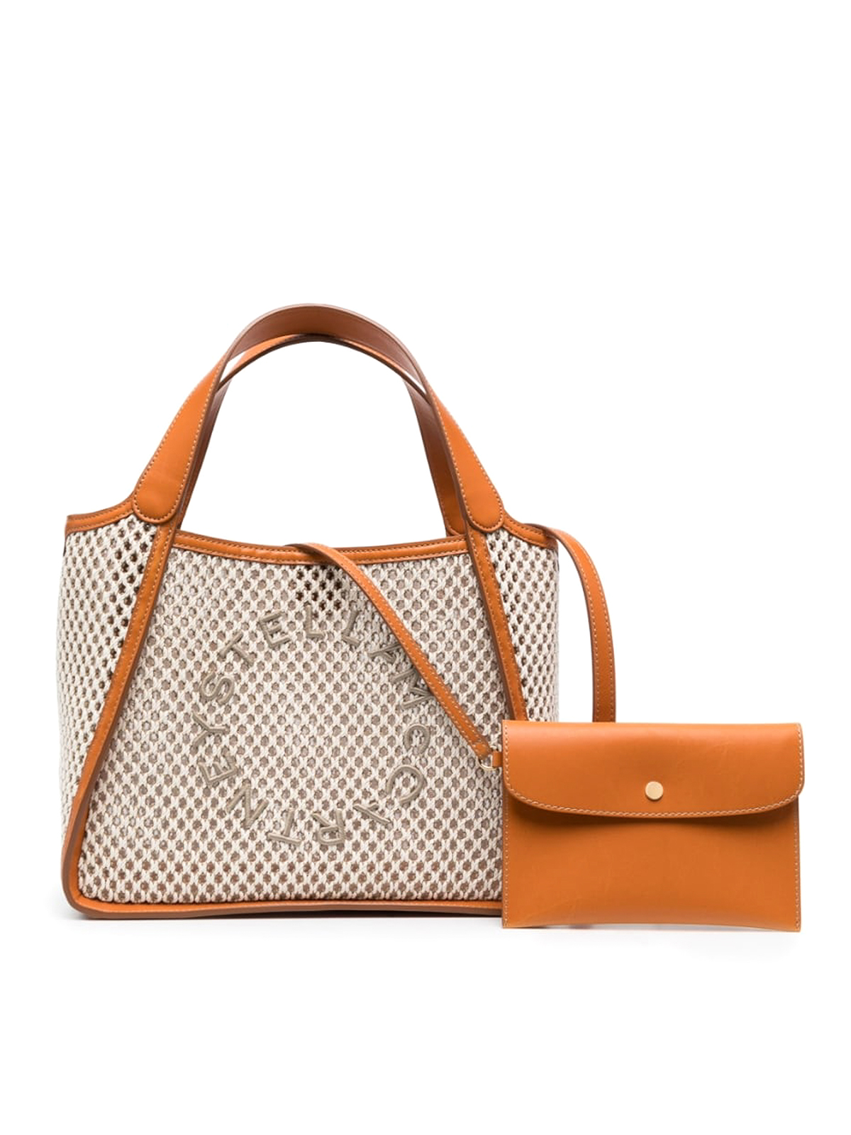 Totes bags Stella Mccartney - Stella logo cotton tote bag ...